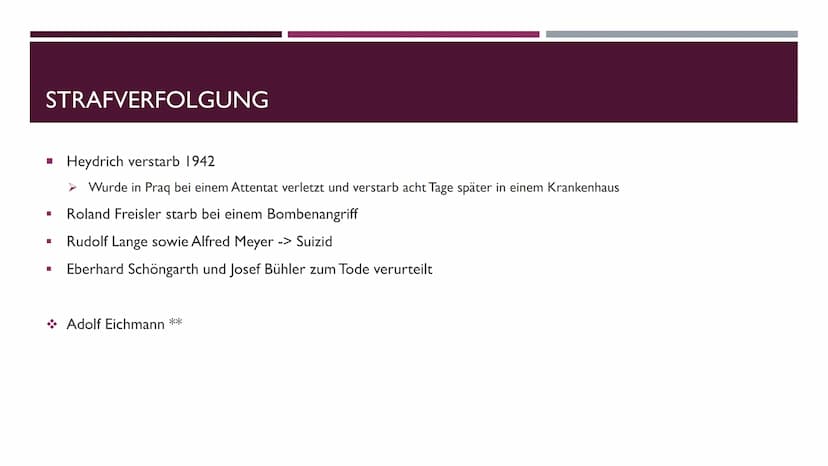 ===
DIE
WANNSEEKON-
FERENZ
FINE PRÄSENTATION VON JULIEN INHALTSVERZEICHNIS
I
I
I
Die Wannseekonferenz
> Generelle Informationen
➤ Historisch