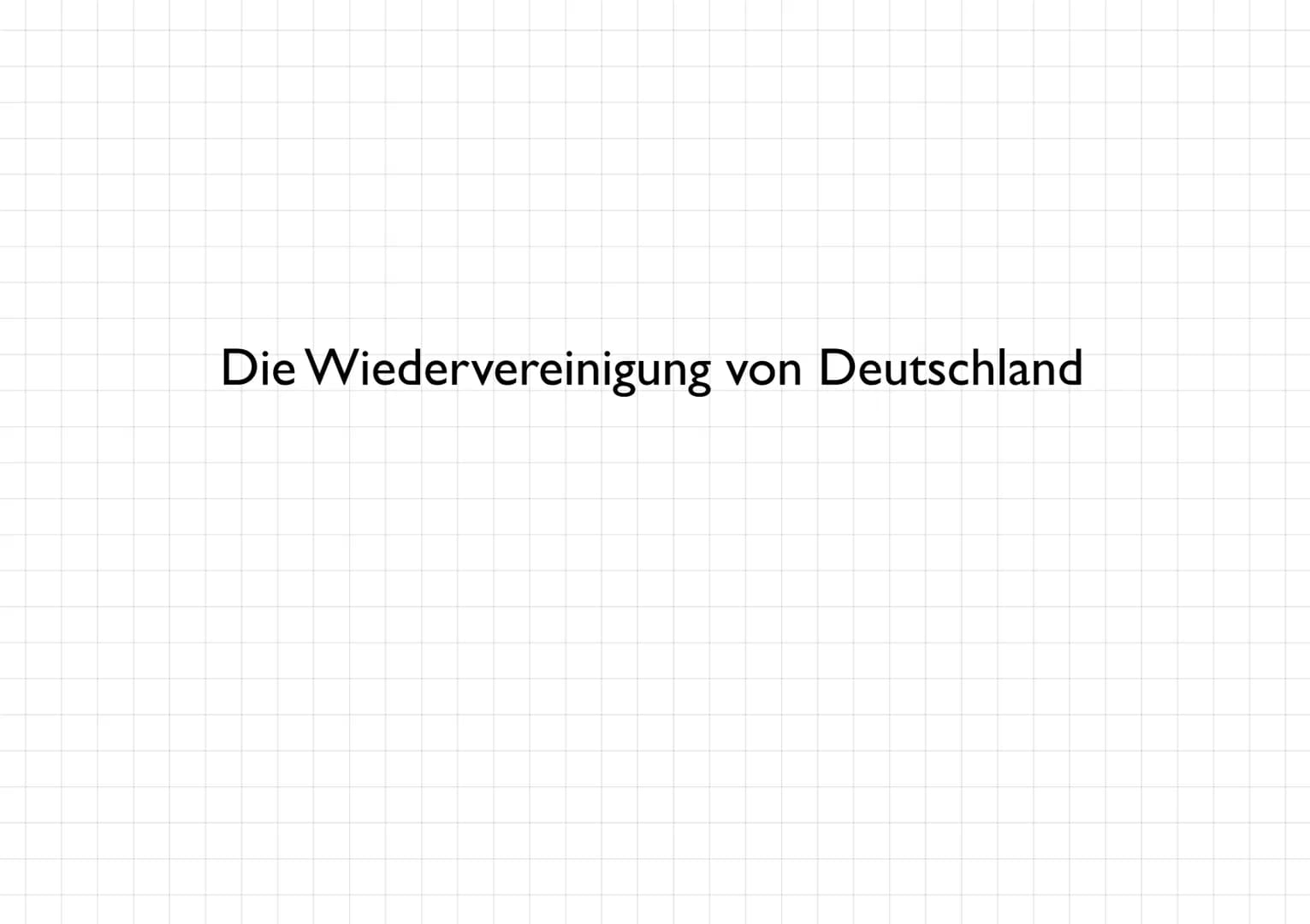 Die Wiedervereinigung von Deutschland Vorgeschichte 1949:
Nach Ende des 2. Weltkriegs teilten die vier Siegermächte:
USA, England, Frankreic