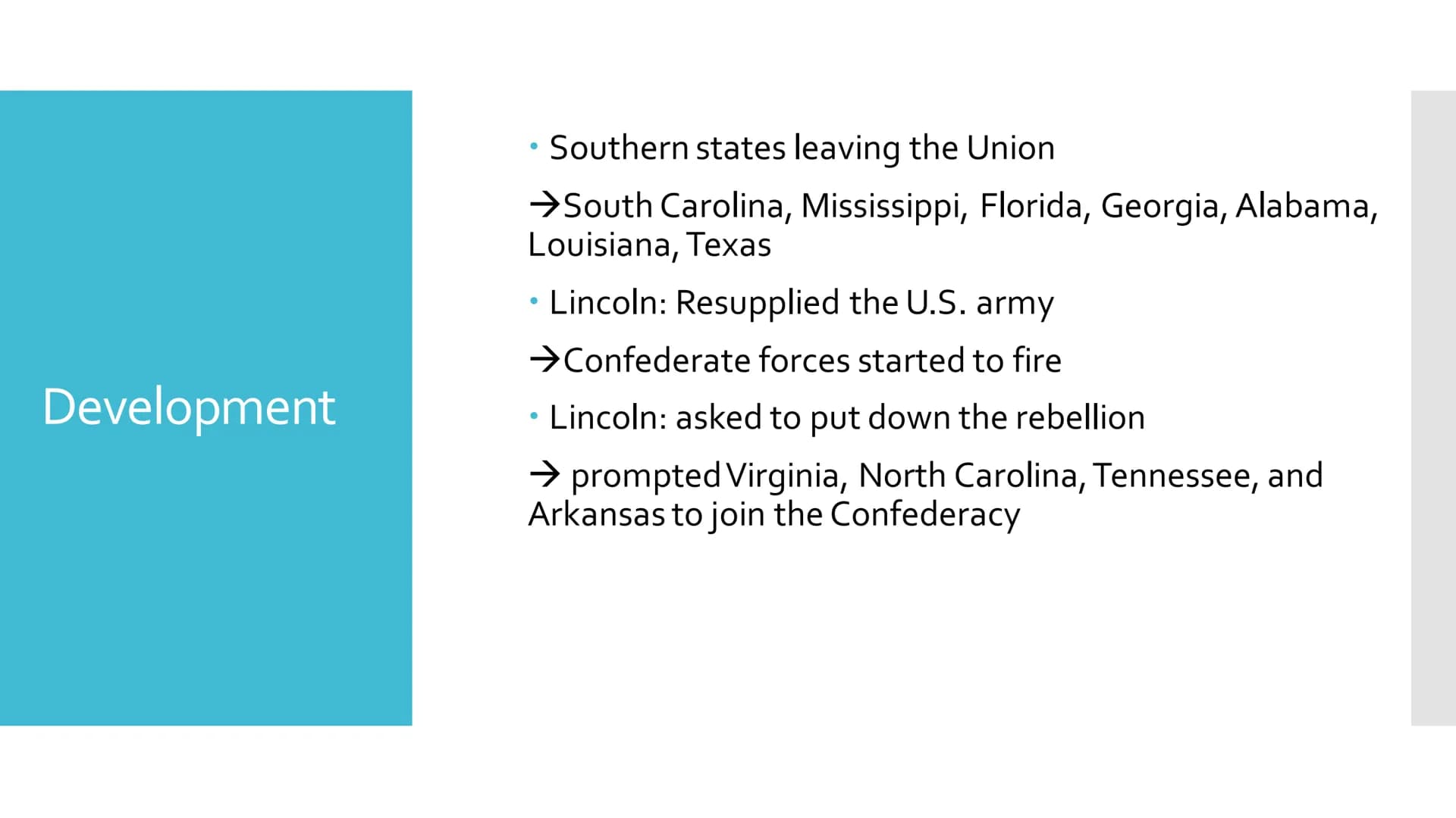 Civil war and
abolition of slavery
https://i.pinimg.com/400x/01/97/f5/0197f593cdd68d2ca733
b314f49da0d5.jpg Outline
●
History of slavery
Wha