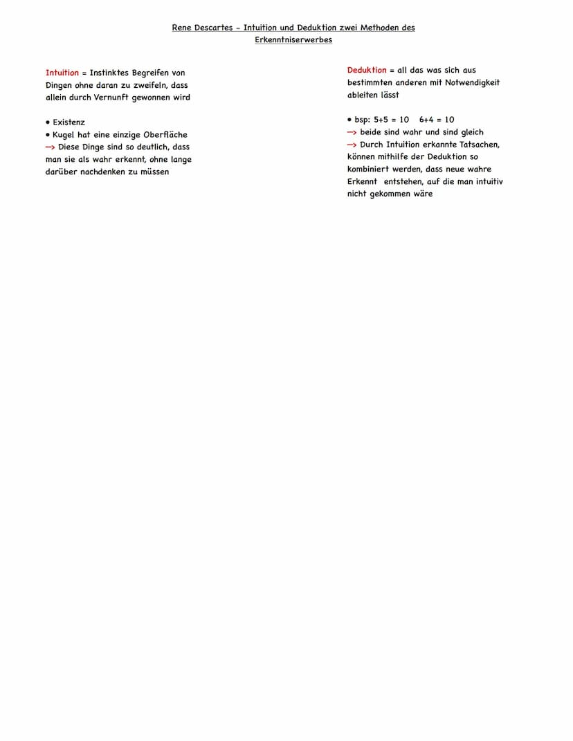 1) Wie können wir Wissen erlangen?
●
Rationalismus= VS
vernunftgeleitete
Denken
● Quelle der
Erkenntnis
Vertreter: Francis
Bacon, Leibniz
●
