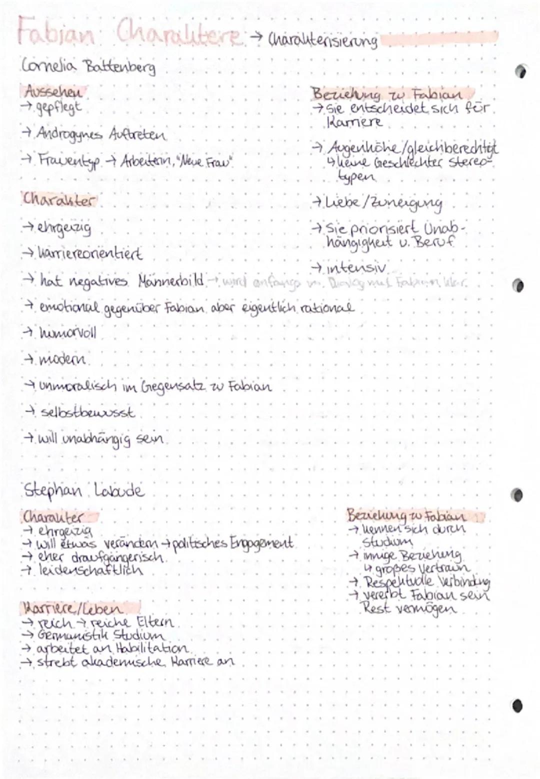 # Fabian der Gang vor die Hunde

→ Handlung

→ Aufbau

Themen: Literatur, Großstadt, Berlin, Weimarer Republik, Demokratie,
NS-Ideologie, so