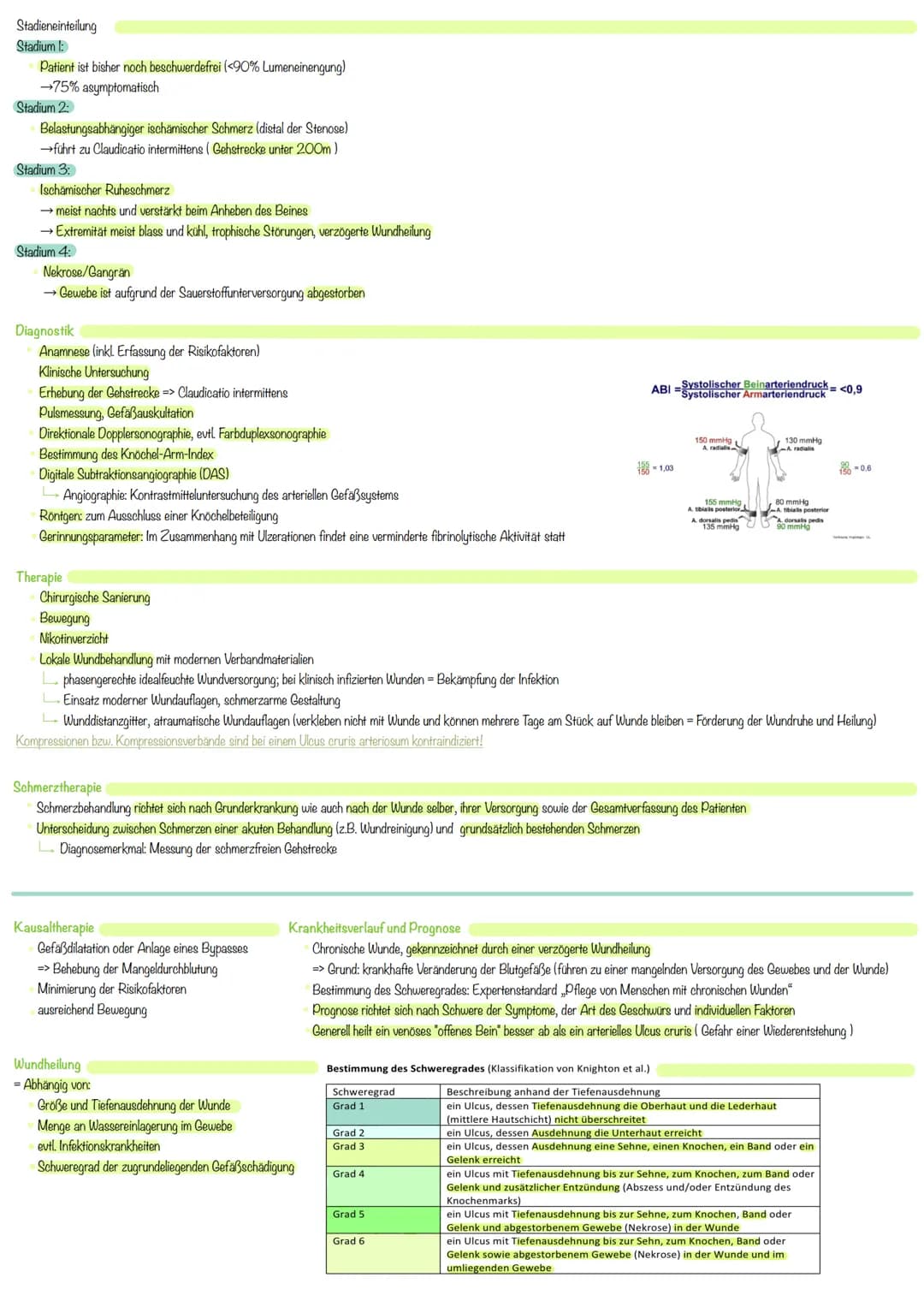 Definition
= offenes, zumeist nässendes Geschwür am Unterschenkel, das über lange Zeit nicht abheilt. Umgangssprachlich wird es auch als
„of
