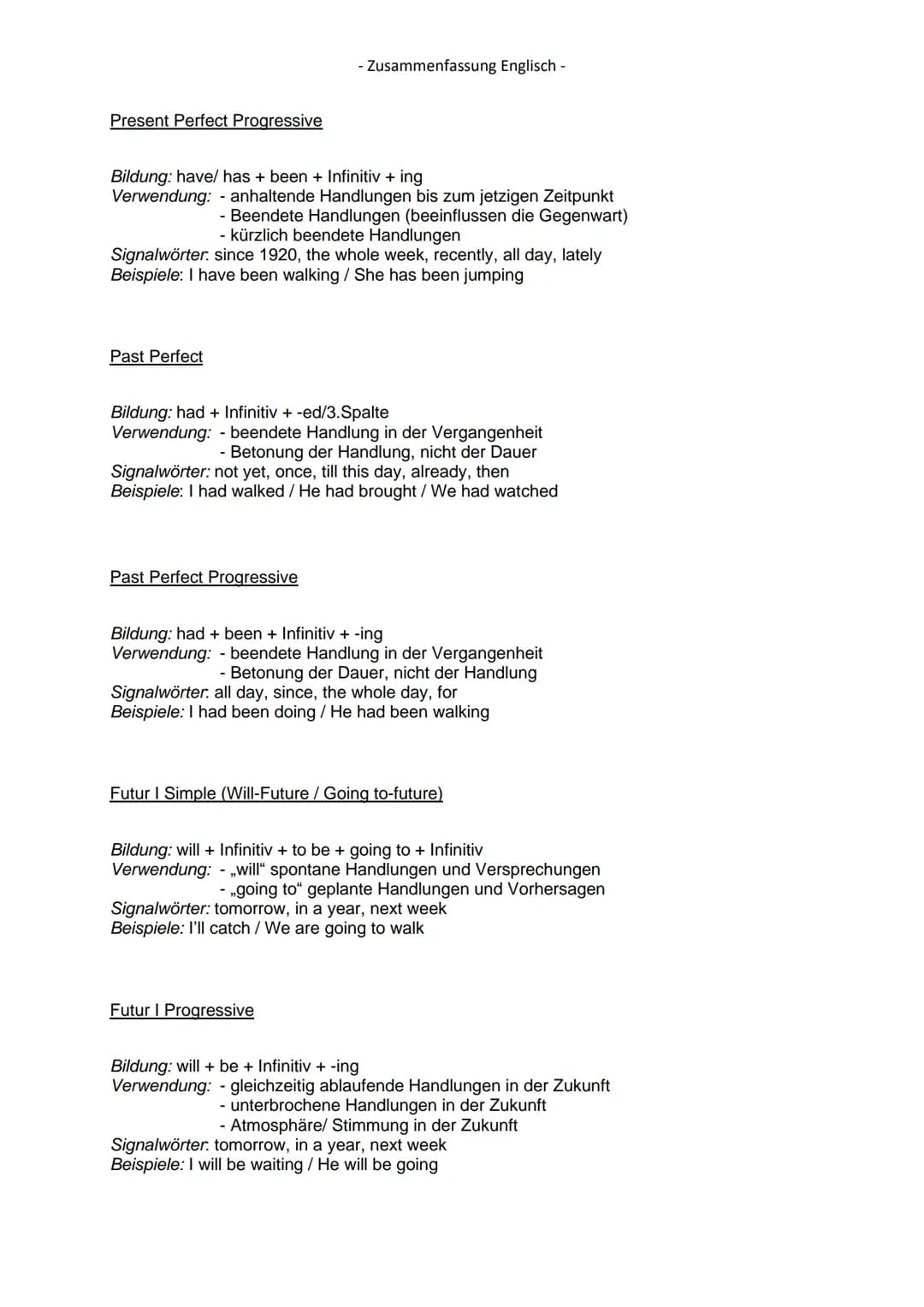 Bezeichnung:
Condtional sentences; if-clauses
Grundtypen:
Definiton:
Bedingungssätze; Ereignis/Folge im Hauptsatz findet nur statt, wenn Bed