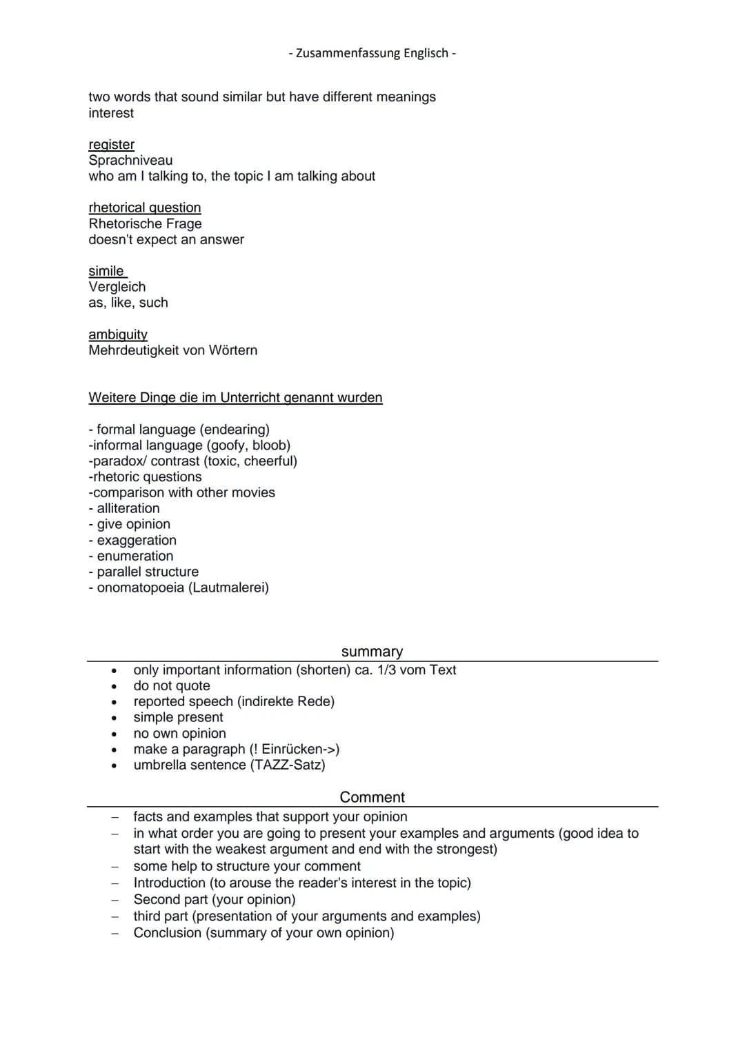 Bezeichnung:
Condtional sentences; if-clauses
Grundtypen:
Definiton:
Bedingungssätze; Ereignis/Folge im Hauptsatz findet nur statt, wenn Bed