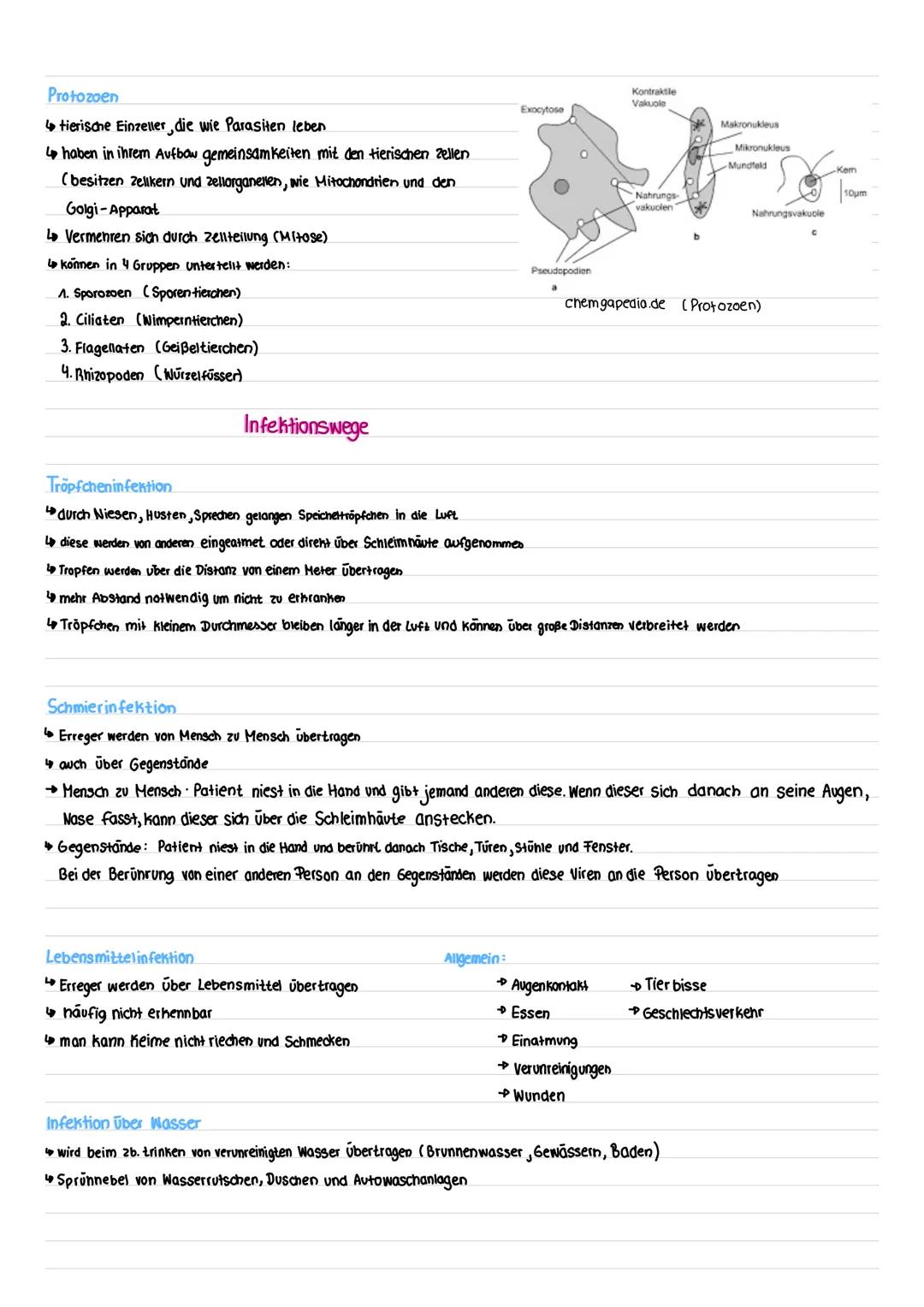 # Krankheitsereger & Infektionswege
9. März 2022

Bakterien
*   einzellige Hikroorganismen ohne Zellikern, können durch Antibiotika bekämpft