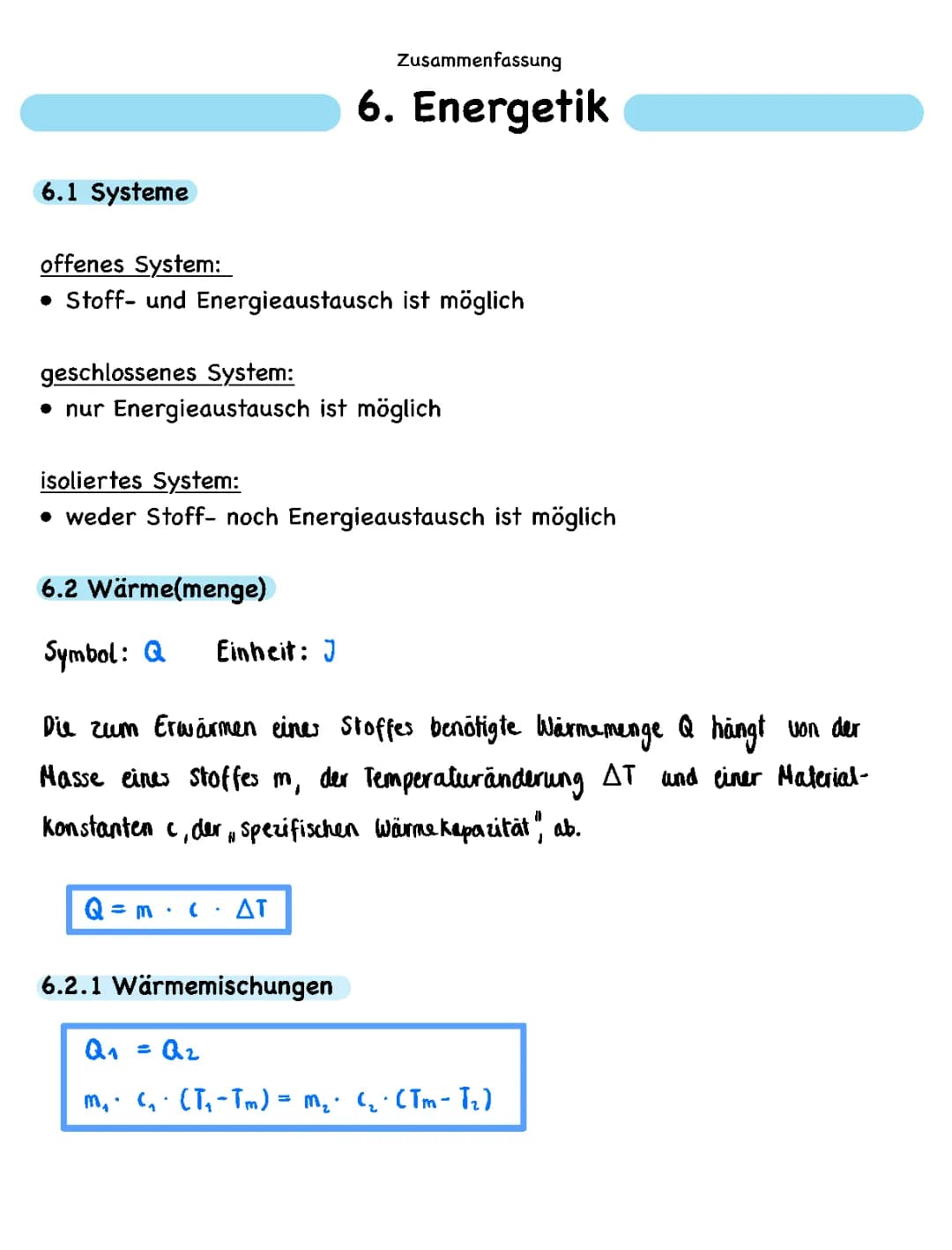 Energetik/Thermodynamik 