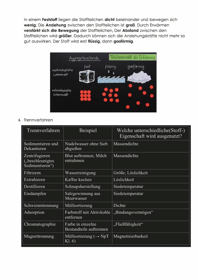 CHEMIE KLASSENARBEIT VORBEREITUNG
1. STOFFEIGENSCHAFTEN
Gegenstände bestehen aus Materialien, die man in der Chemie Stoffe nennt.
▸ Stoffe e