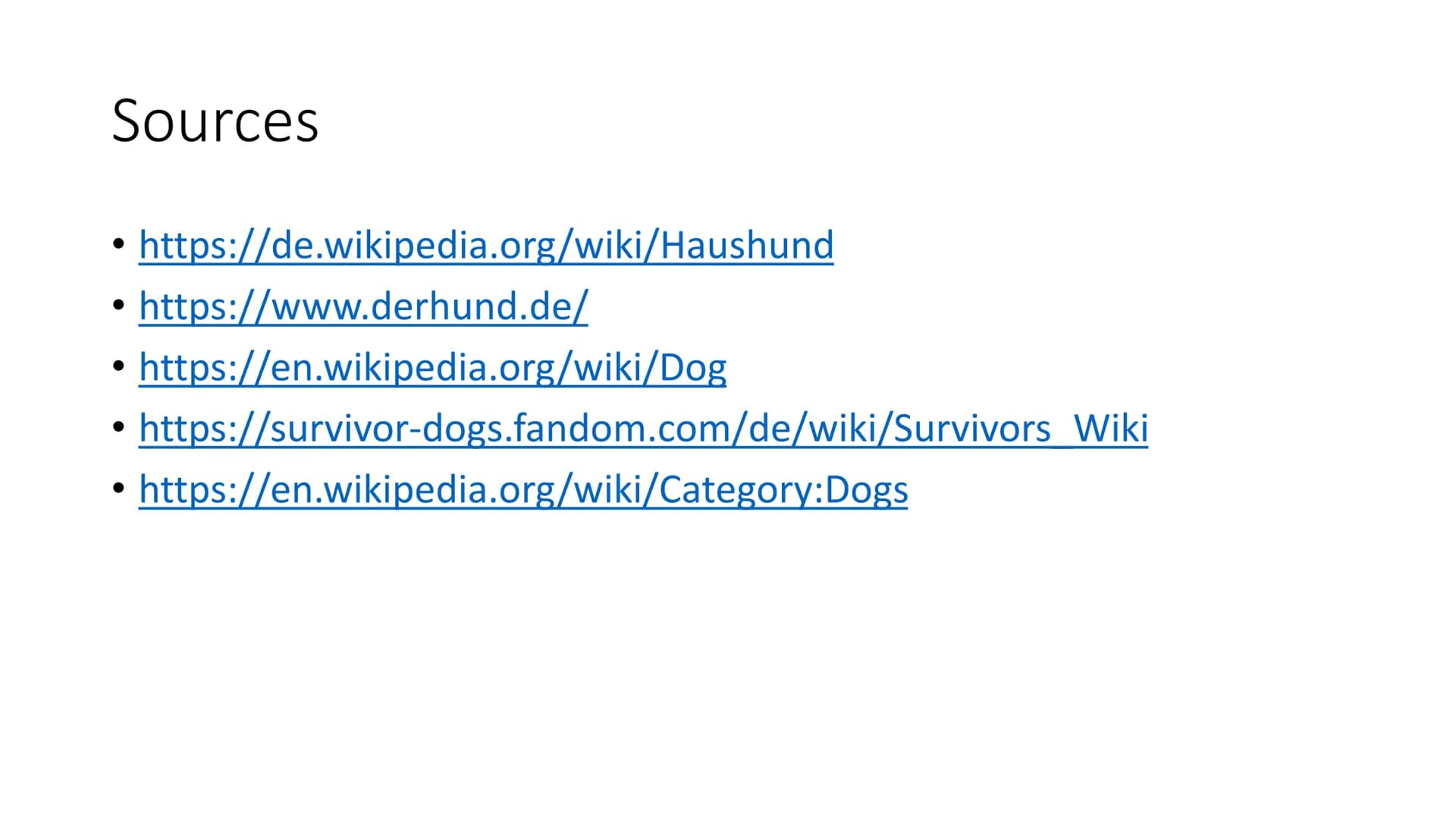 From Nico Schmidt
The Dog Rudolf-Virchow-Oberschule
English 10/23
Nico Alexej Schmidt
Structure:
1. What is a dog
2. Features
3. Distributio