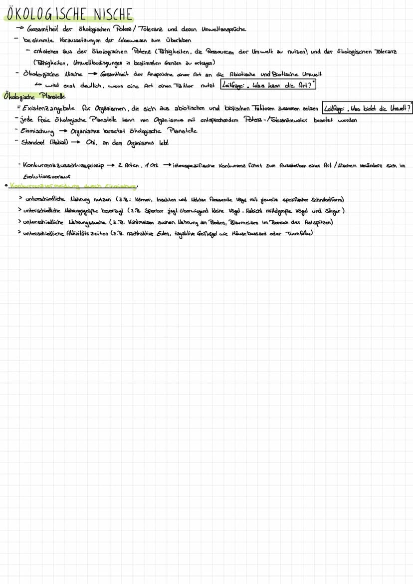 GLOSSAR
Begriffe
Ökosystem
Polihilotherm
homokilotherm
Epidermis
Coticula
osmatischer Druck
ökologische Nische
Umwelt- Kapazität (K)
Biomass