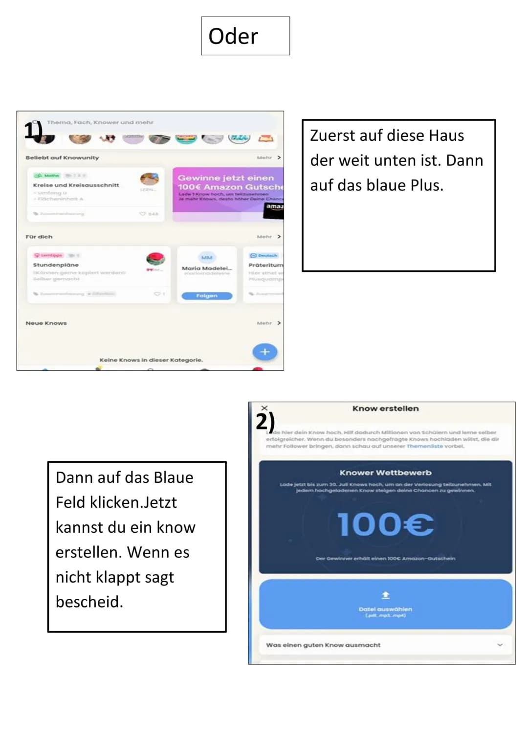 Know hochladen
1)
Mein Knower-Bereich
Freunde einladen
- 400 Credits
Fragen beantworten
Jetzt Premium werden
Gelikte Knows & Bibliothek
Bear