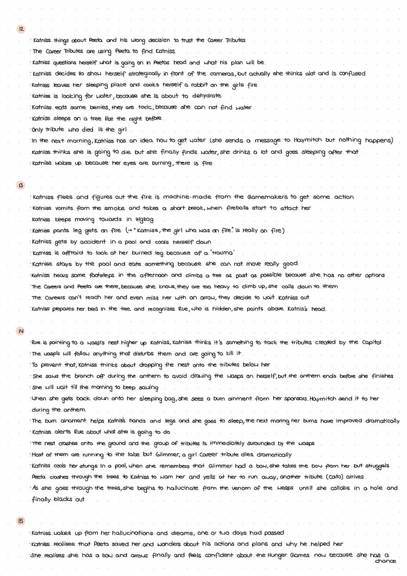 Part 1 "The Tributes"
1
Summary Chapter 1&2
Katniss lives with her sister Prim and her mother in District 12 (her father died in a mine expl