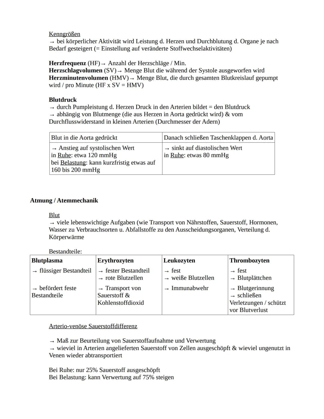 Herz-Kreislaufsystem
Aufbau des Herzens
obere
Hohlvene
rechter Vorhof
Taschenklappe
(Pulmonalklappe)-
Segelklappe
(Trikuspidalklappe)
untere