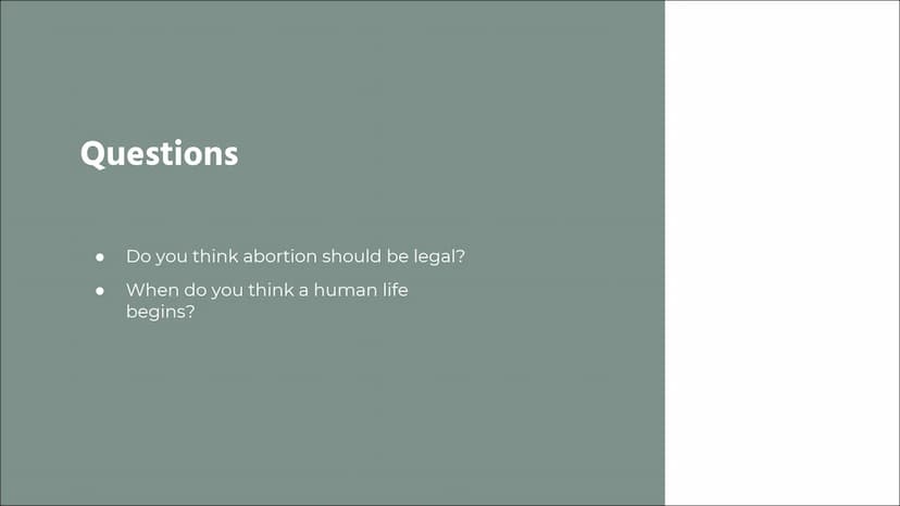 Abortion in
the USA
today
TY LIO
ST
SITESUN
STUDENTSFORLIFE.ORG
Feminist Majority Foundation
KEEP
ABORTI
AM THE
PRO-LIFE SAFE A
STUDENTSFORL