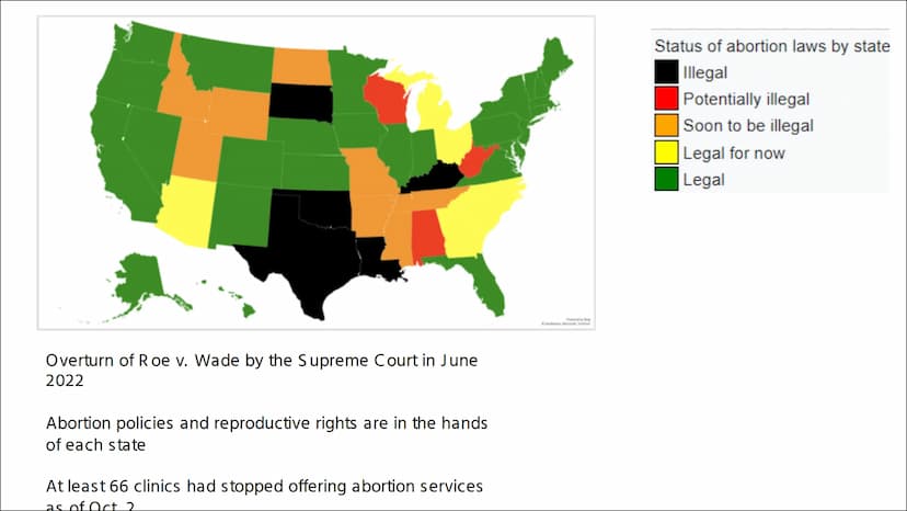 Abortion in
the USA
today
TY LIO
ST
SITESUN
STUDENTSFORLIFE.ORG
Feminist Majority Foundation
KEEP
ABORTI
AM THE
PRO-LIFE SAFE A
STUDENTSFORL