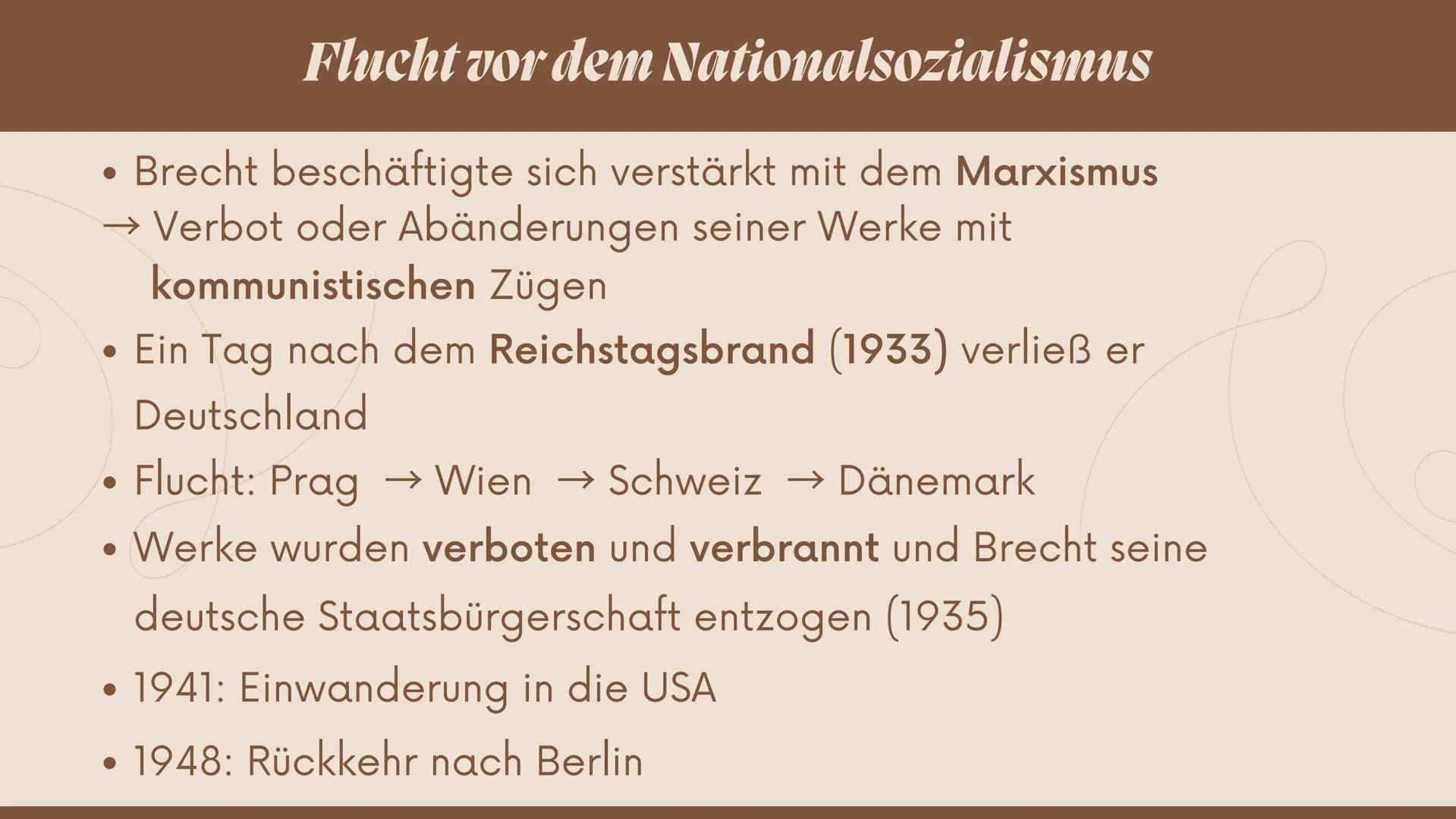 Der gute
Mensch von
Sezuan & das
epische
Theater
Linda und Mimi Der Tabakladen
SCHLAU
SOZIAL
YA
Inhalt
Bertolt Brecht
Lebenslauf
O
politisch