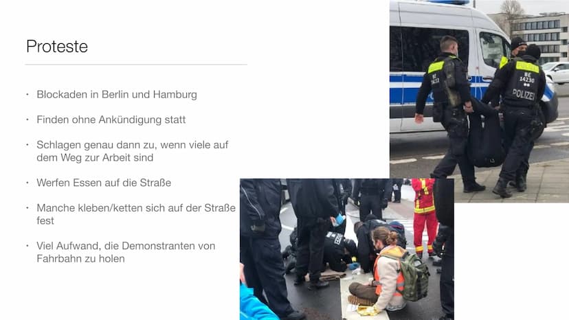 ,,Essen retten Leben retten"
Eine Umweltaktion mit umstrittenen Methoden
LETZ
ERAT
STAND Gliederung
1. Die Aktivistengruppe „Letzte Generati