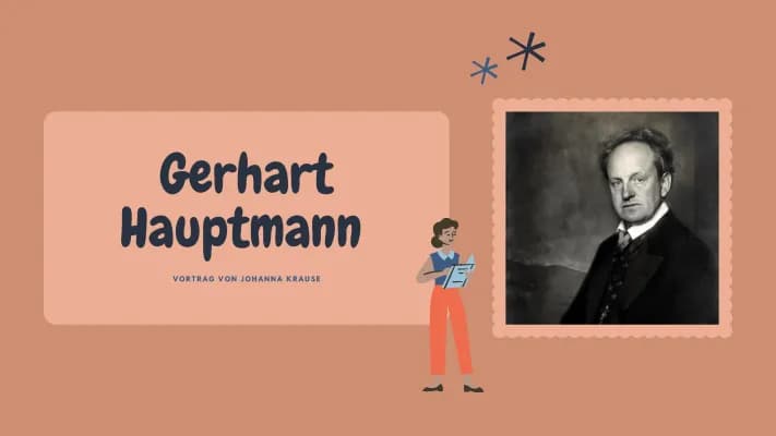 Know Gerhart Hauptmann Präsentation thumbnail