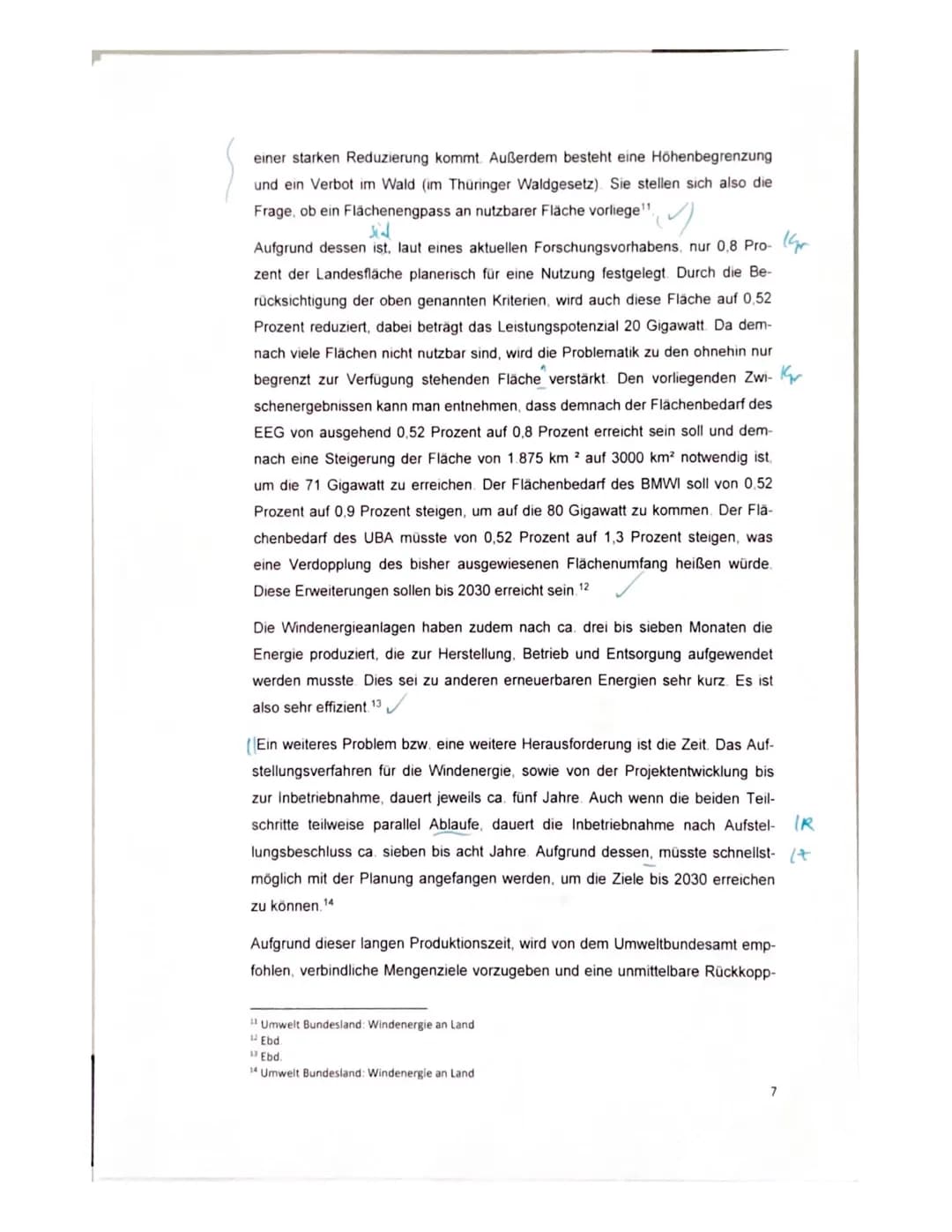 um
"Energiegewinnung durch Windkraft in Deutschland -
Ausbau um jeden Preis?"
Schriftliche Facharbeit im Fach Geographie LK.
08. April 2022
