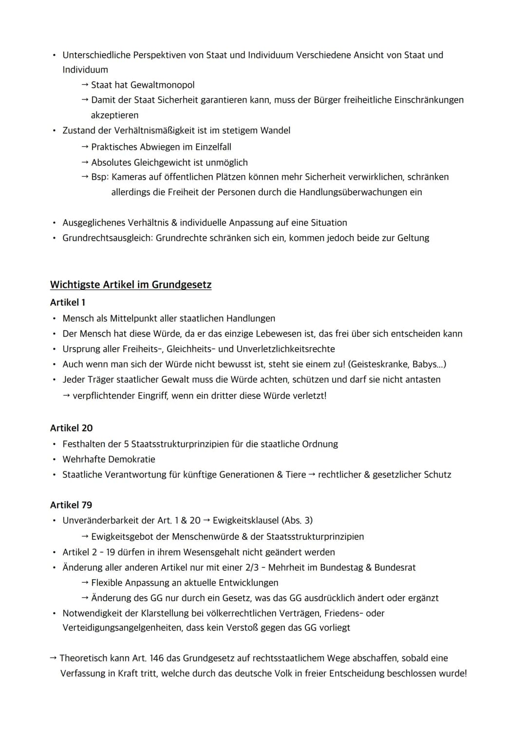 Abiturerlass Politik & Wirtschaft
• Q1.1 Verfassung und Verfassungswirklichkeit: Rechtsstaatlichkeit und Verfassungskonflikte
Grundrechte un