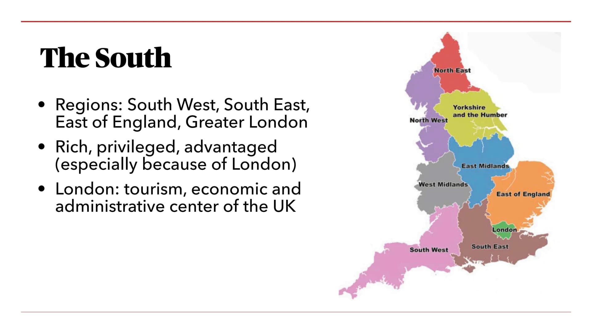 ERIK, MARIE, EMIR, JULIA
The North-South divide and
The devolution of Scotland Contents I. - The North-South divide
1. Existence
2. The Midl