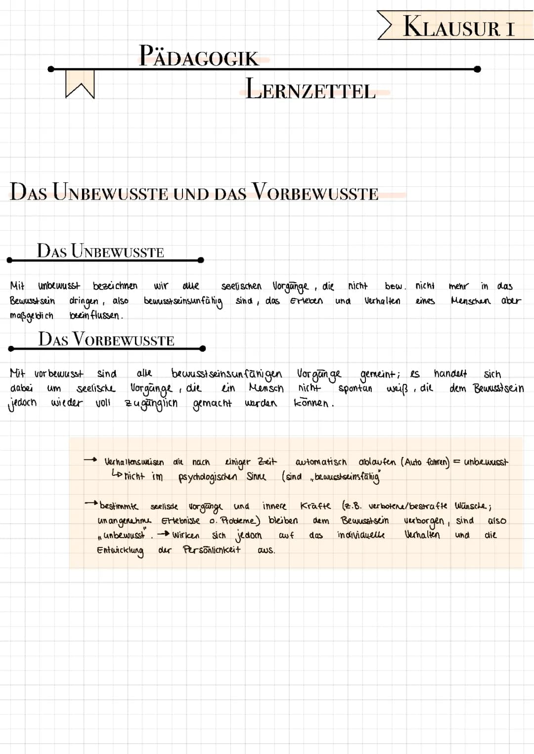  Psychoanalyse nach Freud   