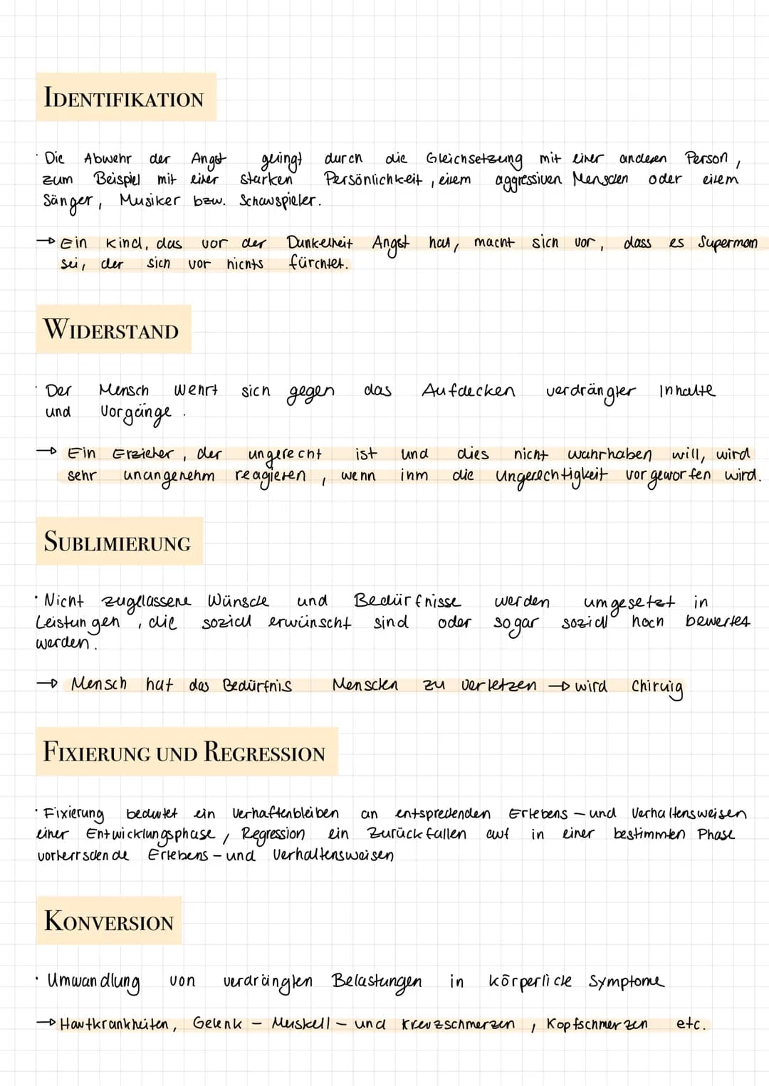 PÄDAGOGIK
DAS UNBEWUSSTE UND DAS VORBEWUSSTE
DAS UNBEWUSSTE
LERNZETTEL
wir
Mit unbewusst bezeichnen
que
seelischen Vorgänge, die nicht bzw. 