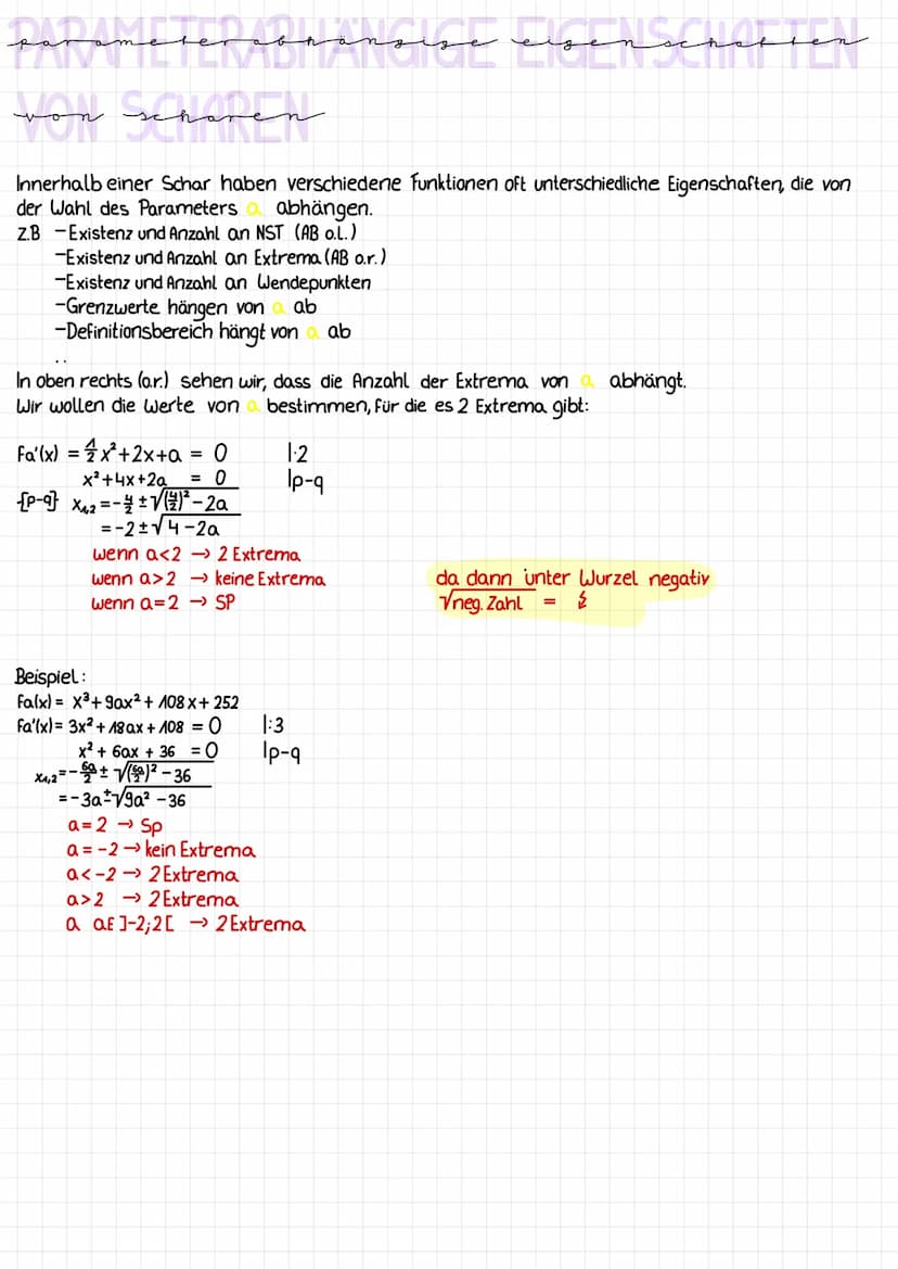 MERKE
Vielfachheit von Nullstellen
Wenn man von einer GRF n-ten Grades den Faktor (x-x₁) abspalten kann, dann ist xo k-fache Nullstelle.
Bed