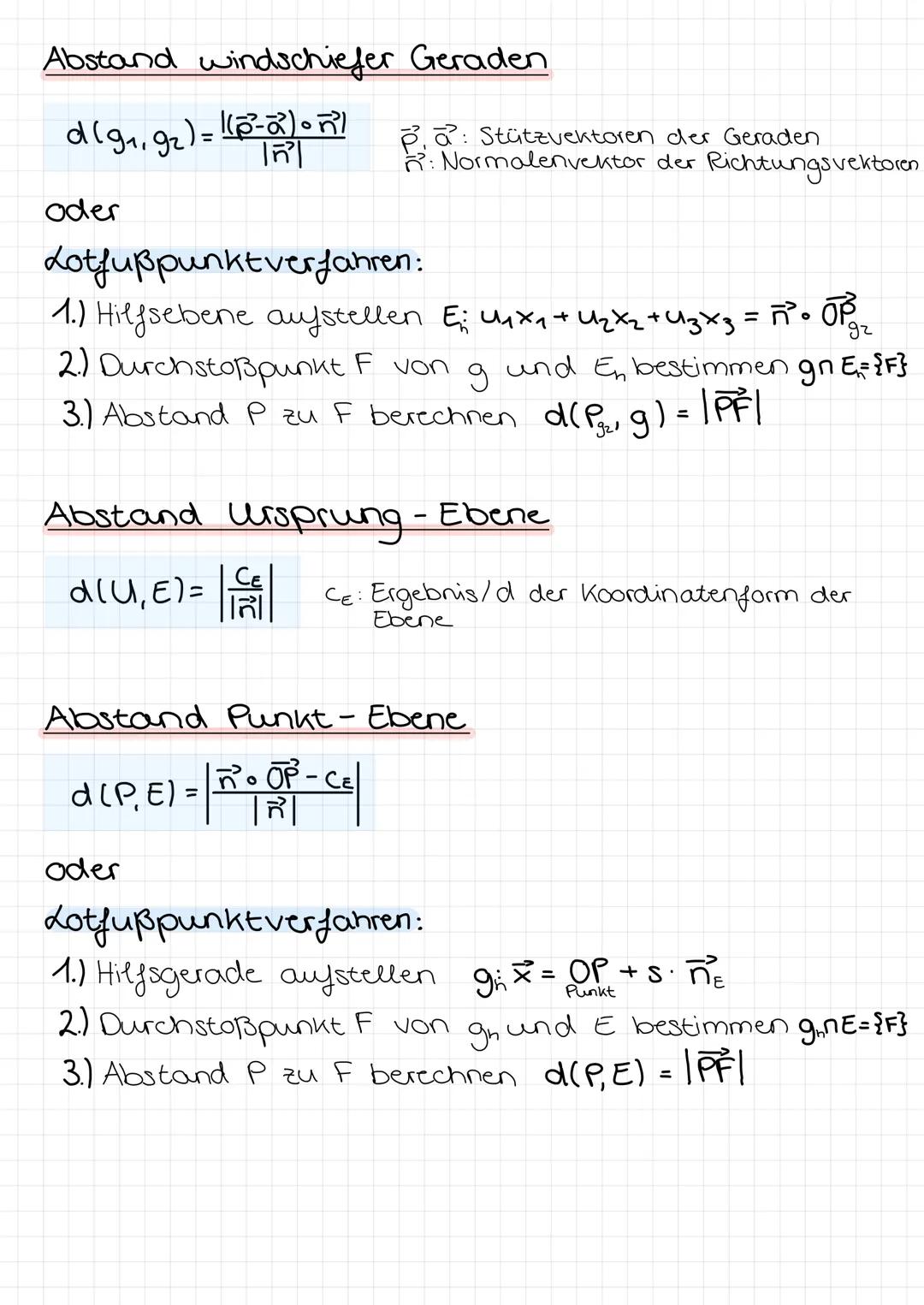 Analytische Geometrie
PUNKTE IM RAUM
=
VEKTOREN
Ein Vektor gibt eine Richtung bzw. Wegbeschreibung vor, wobei
es keinen festgelegten Start g