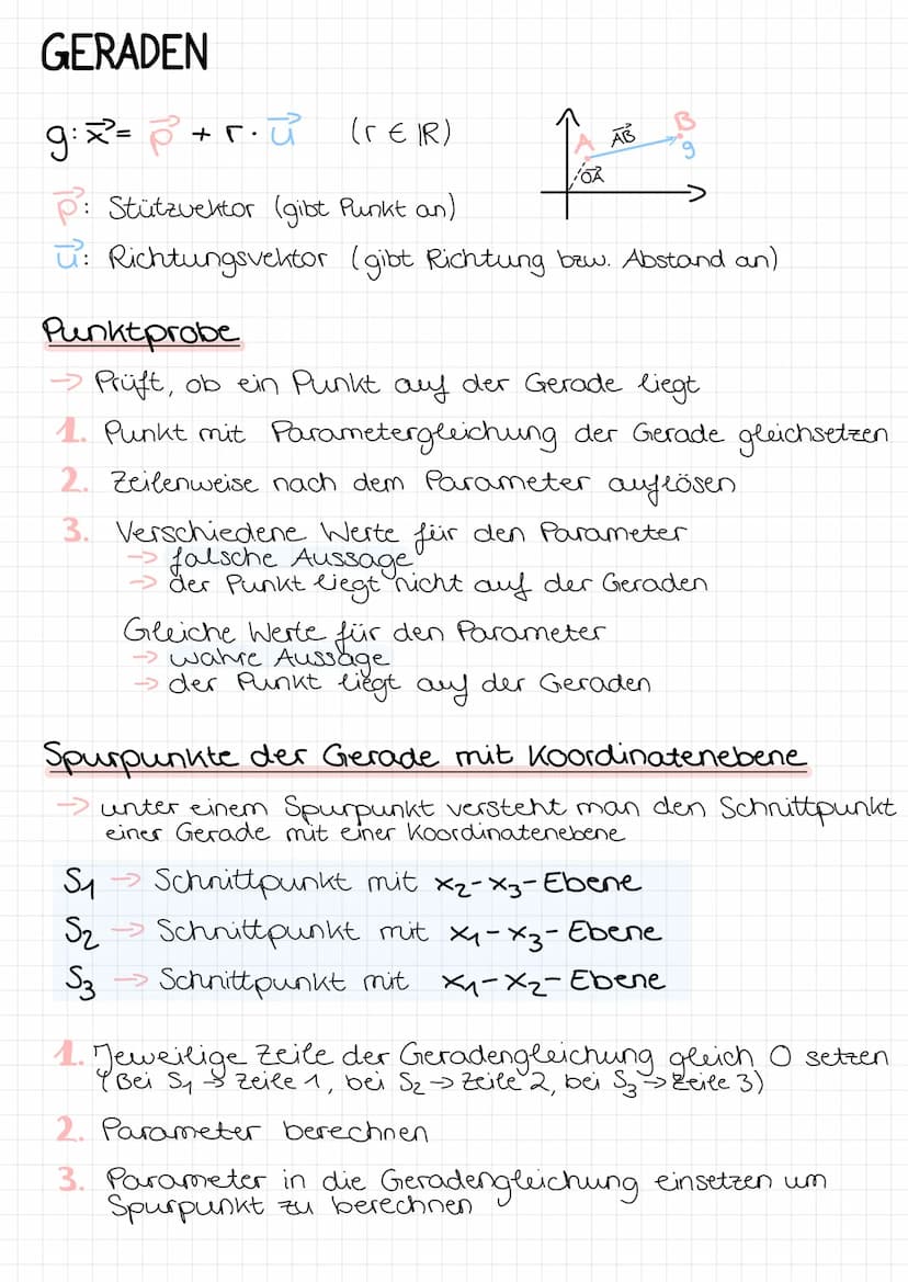 Analytische Geometrie
PUNKTE IM RAUM
=
VEKTOREN
Ein Vektor gibt eine Richtung bzw. Wegbeschreibung vor, wobei
es keinen festgelegten Start g