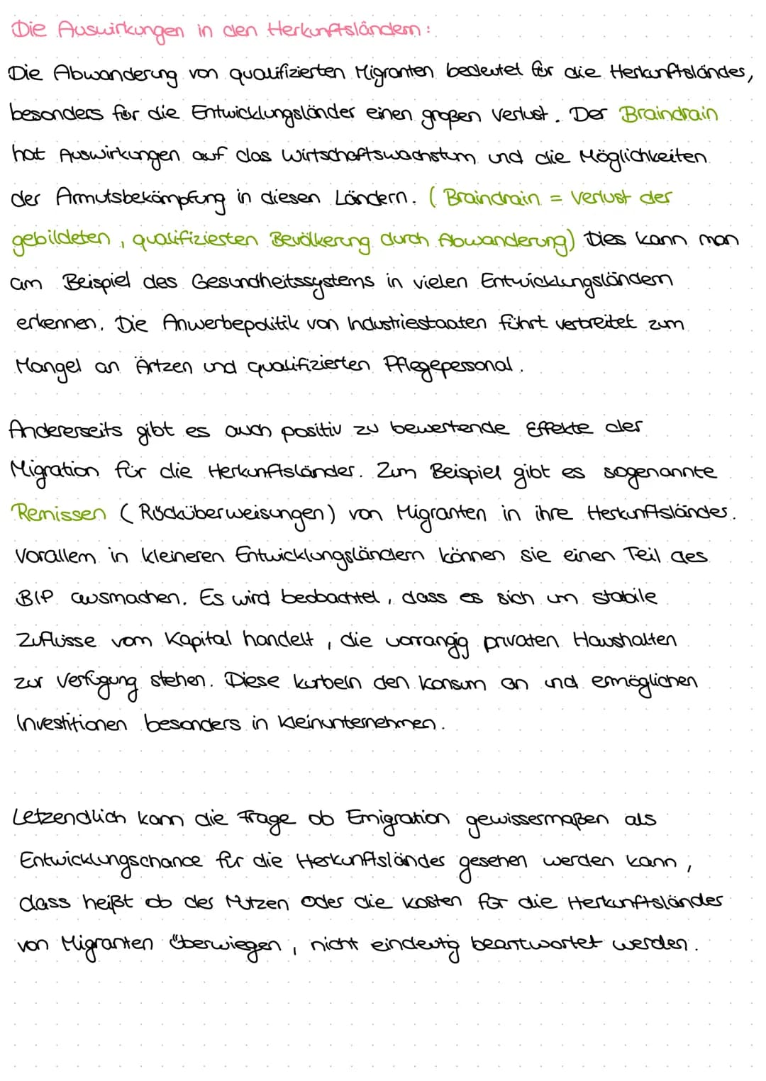 Migration in der EU
Was ist Migration ?
Migration ist eine Wanderung von Menschen, die mit einem Wechsel
des wohnsitzes verbunden ist
Ursach