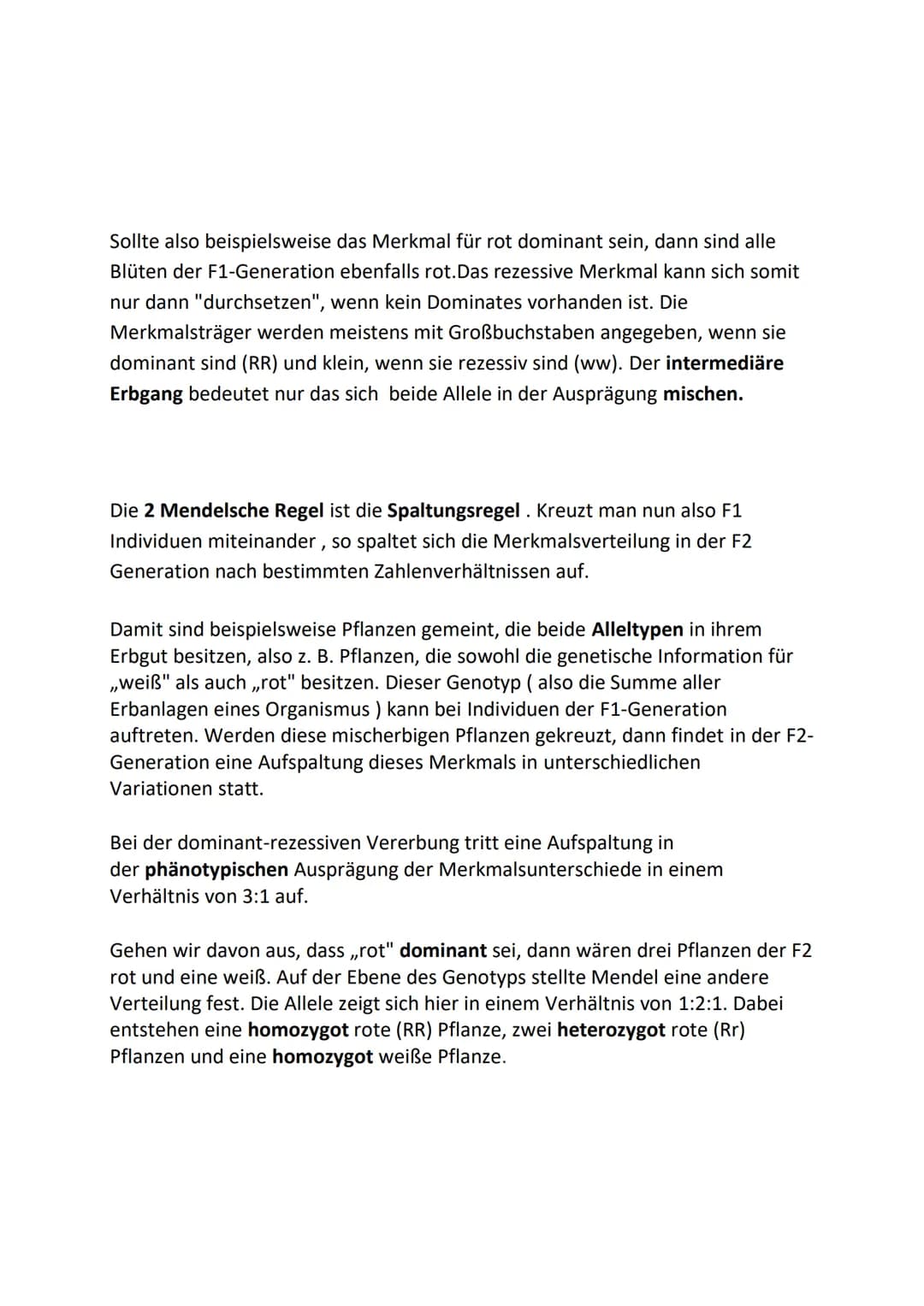 3 Mendelschen Regeln der Vererbung
Die 3 Mendelschen Regeln stammen, wie der Name uns bereits zum Teil verrät
von Gregor Mendel. Er ist am 2