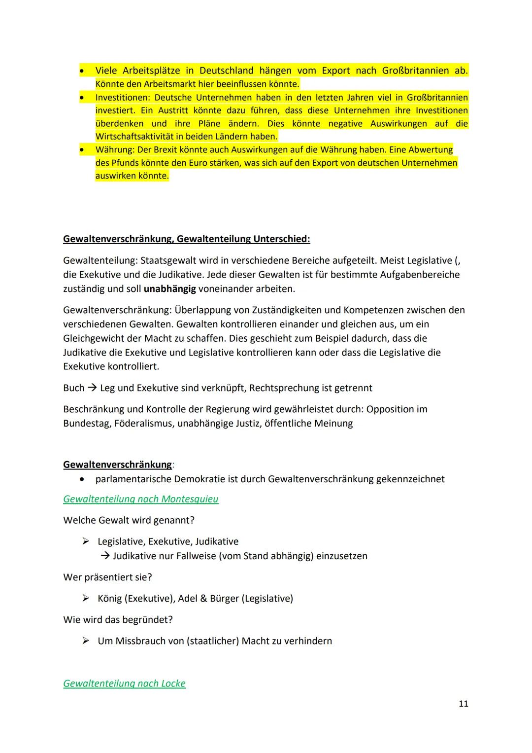 Q1.1 Verfassung und Verfassungswirklichkeit: Rechtsstaatlichkeit und
Verfassungskonflikte
Verfassungswirklichkeit nicht alle Normen sind bzw