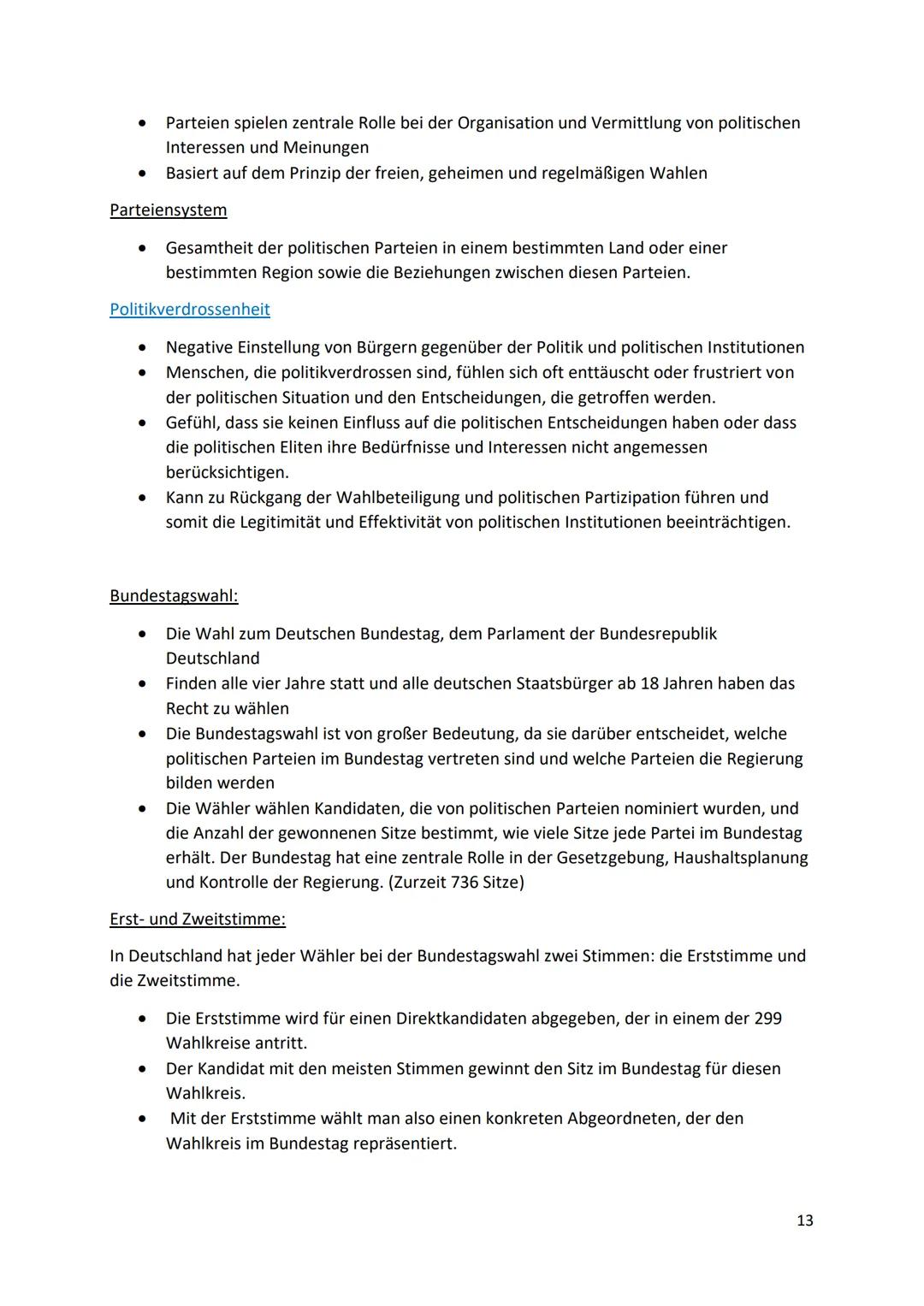 Q1.1 Verfassung und Verfassungswirklichkeit: Rechtsstaatlichkeit und
Verfassungskonflikte
Verfassungswirklichkeit nicht alle Normen sind bzw