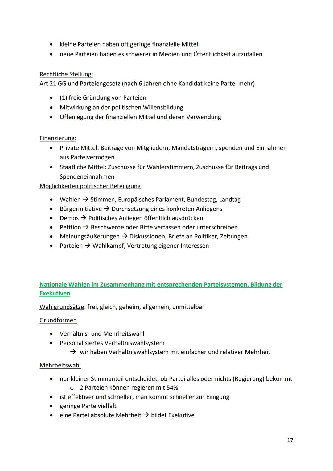 Q1.1 Verfassung und Verfassungswirklichkeit: Rechtsstaatlichkeit und
Verfassungskonflikte
Verfassungswirklichkeit nicht alle Normen sind bzw