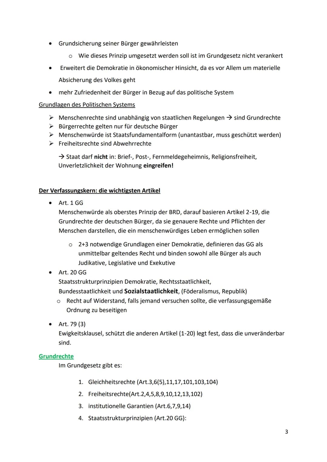 Q1.1 Verfassung und Verfassungswirklichkeit: Rechtsstaatlichkeit und
Verfassungskonflikte
Verfassungswirklichkeit nicht alle Normen sind bzw