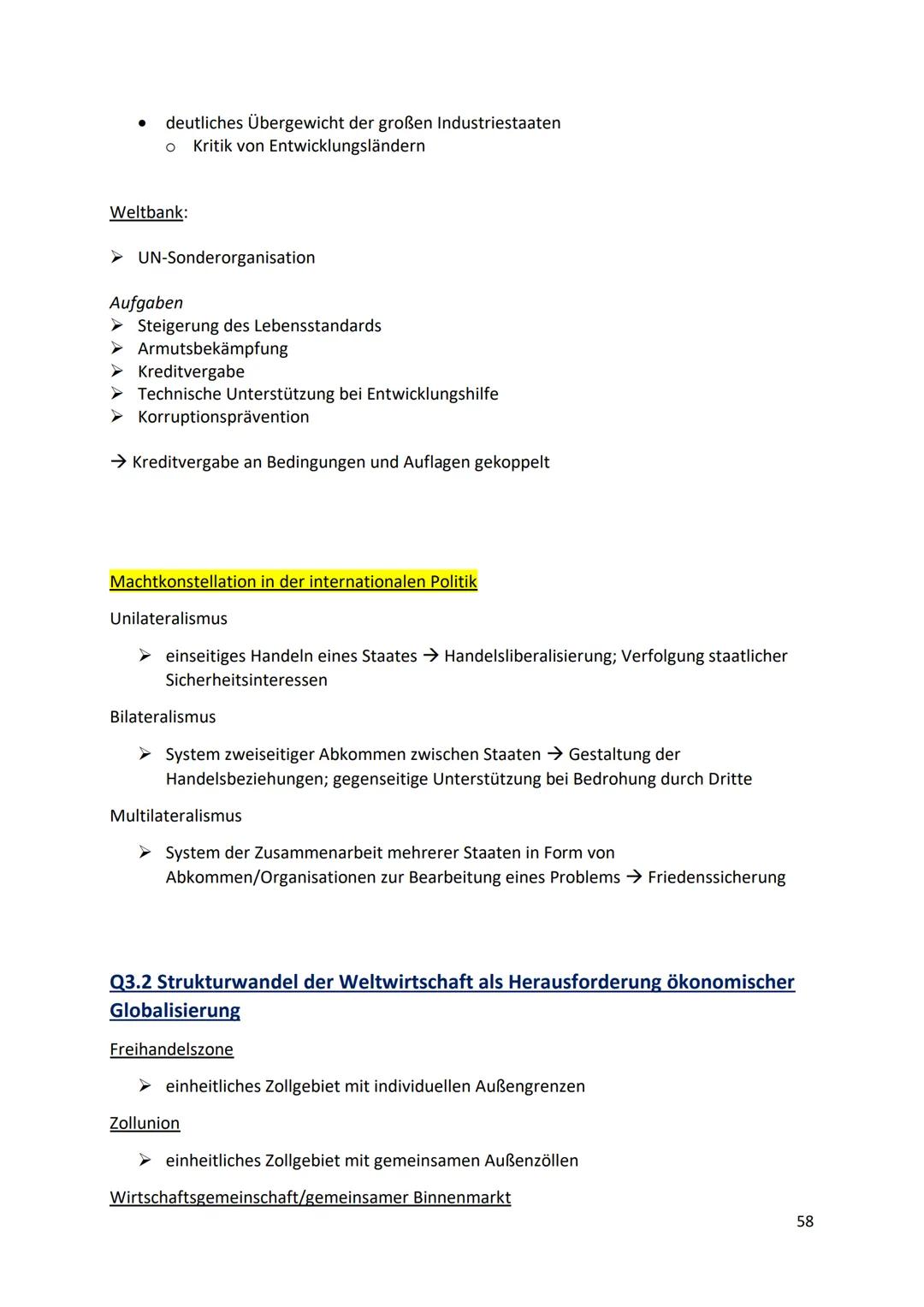 Q1.1 Verfassung und Verfassungswirklichkeit: Rechtsstaatlichkeit und
Verfassungskonflikte
Verfassungswirklichkeit nicht alle Normen sind bzw