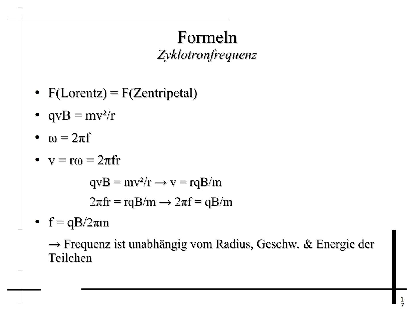 Teilchenbeschleuniger
1 1.Allgemeines
1.1 Geschichte
1.2 Grundlegendes
2.Beschleuniger
2.1 Linearbeschleuniger
2.2 Zyklotron
2.3 Synchrotron