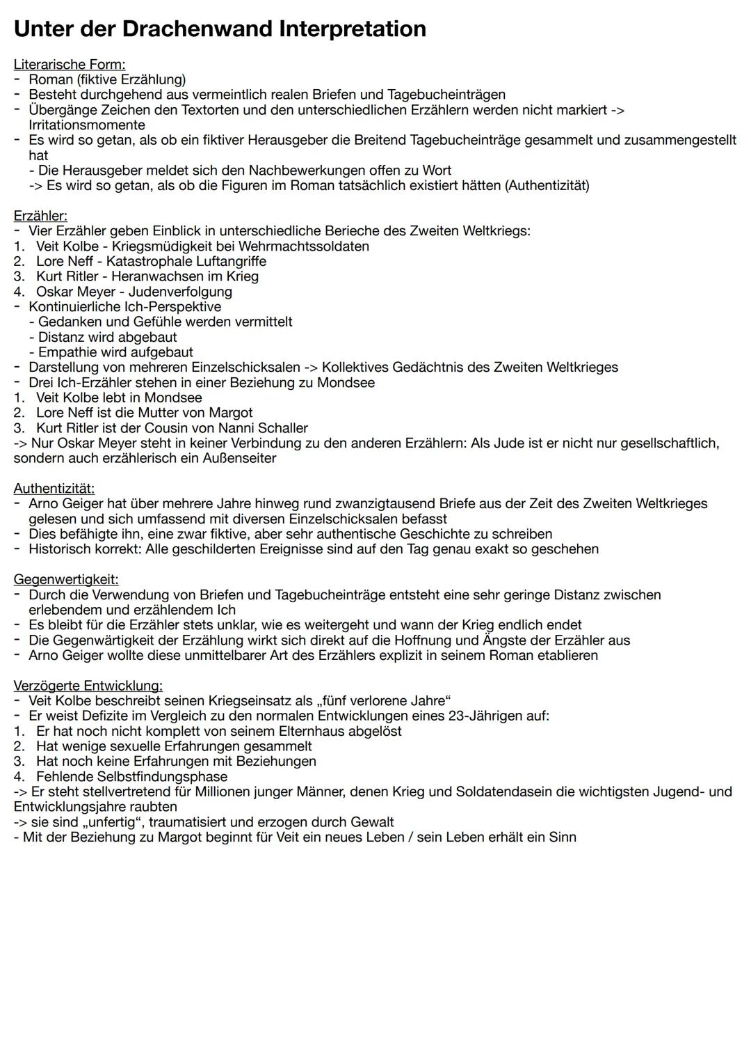 Erzähltextanalyse
Bei einer Erzähltextanalyse wird ein Erzähltest oder ein Ausschnitt eines Erzähltextes analysiert und interpretiert.
Eine 