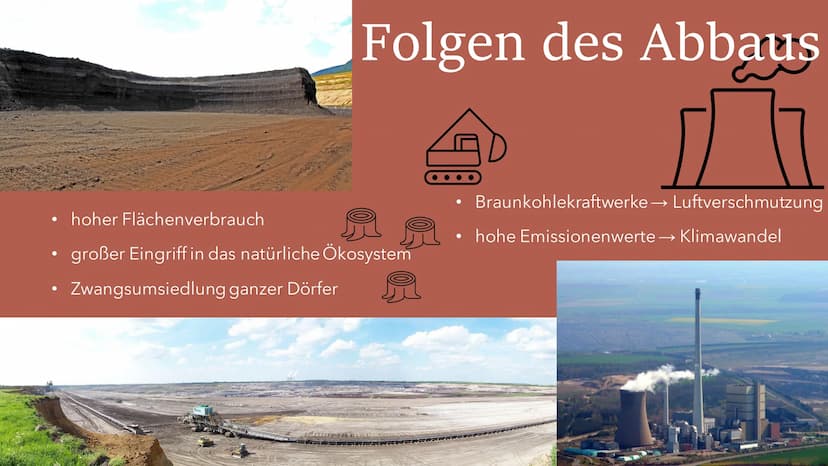 allgemeine Informationen
• bräunlich-schwarzes Sedimentgestein
• Entstehung unter Druck und Luftabschluss durch Inkohlung von organischen Su