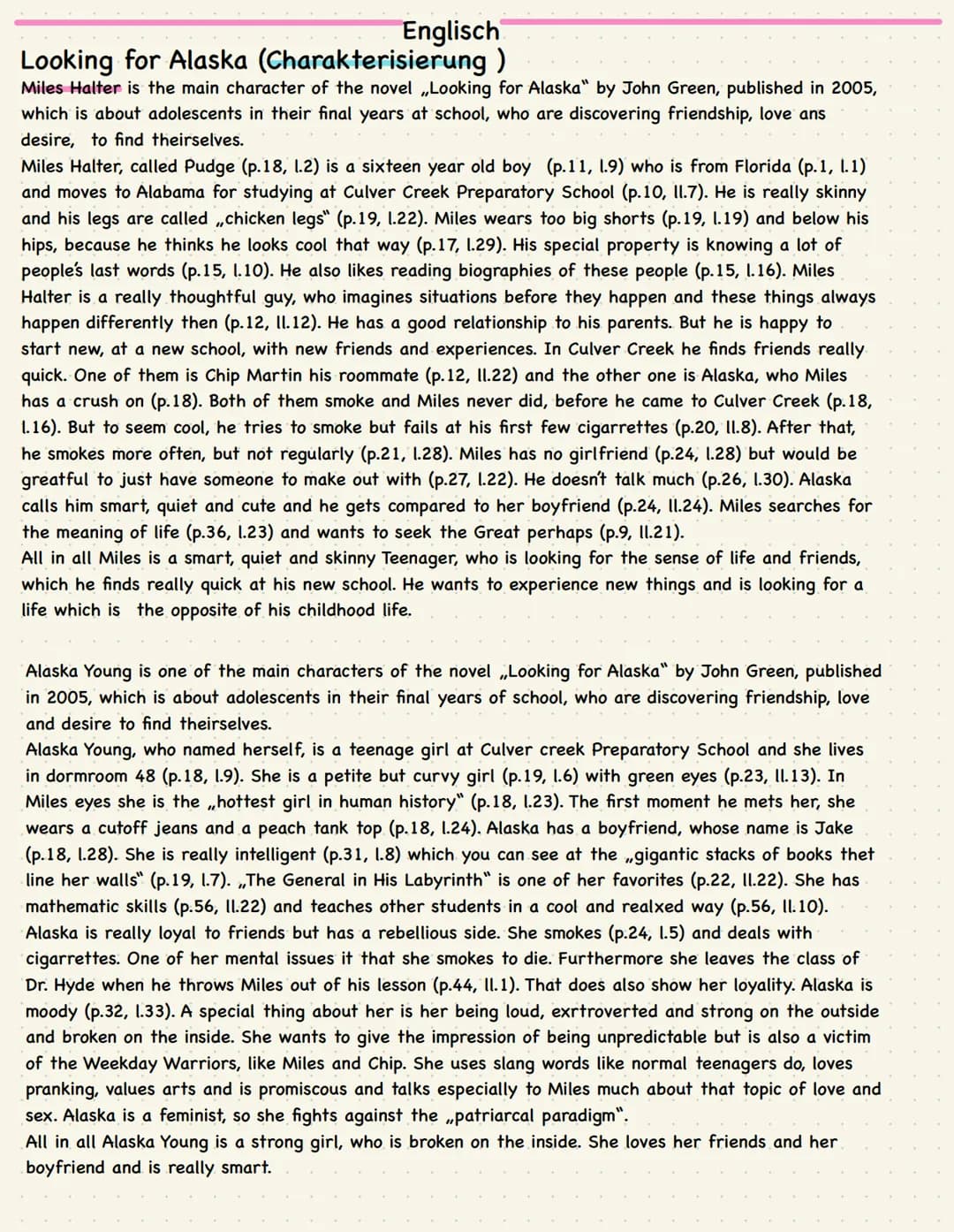 Summary
• Zusammenfassung eines Originaltextes
• höchstens 1/3 des Originals je kürzer, desto besser"
• nur wichtige Fakten
Vorarbeit:
• Tex
