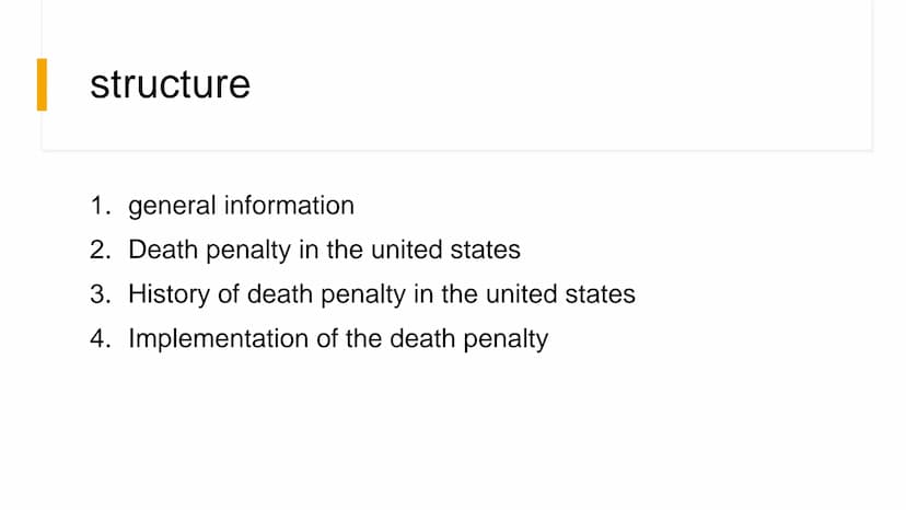 General information's:
The death penalty is the killing of a person as a legal consequence.
the number of executions has been falling for ar