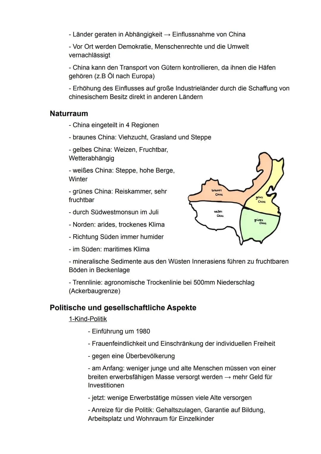 Erdkunde
gA
Semester 3
- Ostasien - Inhaltsverzeichnis
China.....
Wirtschaftliche Entwicklung.
Demographische Entwicklung..
Rolle in der Wel