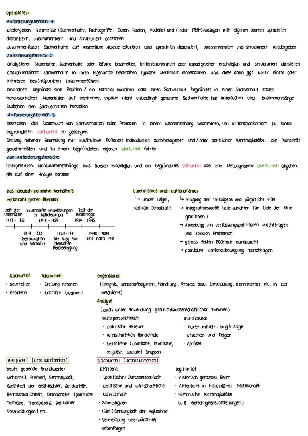Operatoren

Anforderungsbereich 1
wiedergeben: Kenntnisse (Sachverhalte, Fachbegriffe, Daten, Fakten, Modelle) und/oder (Teil-) Aussagen mit