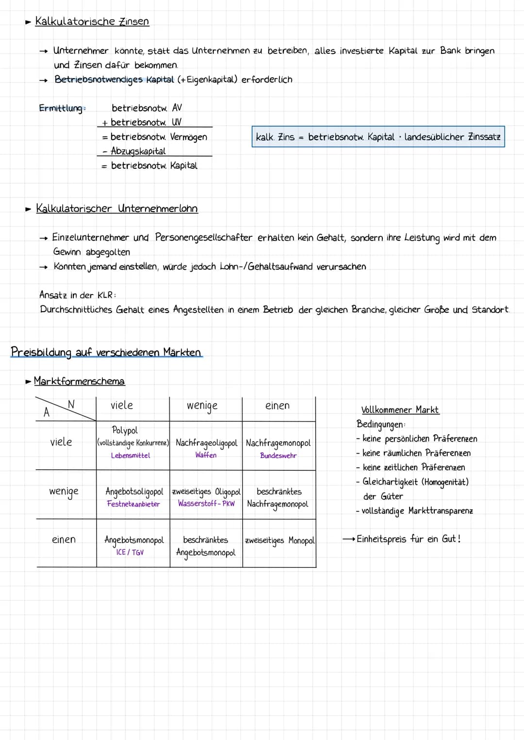 Kostenarten- Kostenstellen- und Kostenträgerrechnung
I. Welche Kosten sind angefallen?
→ Kostenartenrechnung:
Unterteilung der Kosten bezügl