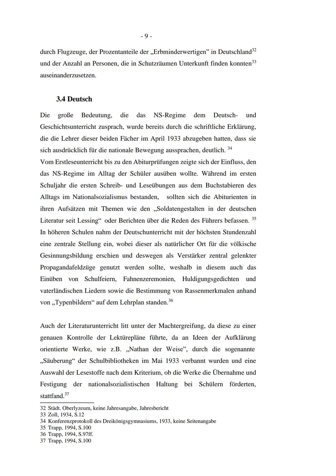 Jugend im Nationalsozialismus mit besonderem Fokus auf Köln
Verfasser:
Fach:
Schuljahr 2021/22
Einprägung der Ideologie im schulischen Konte