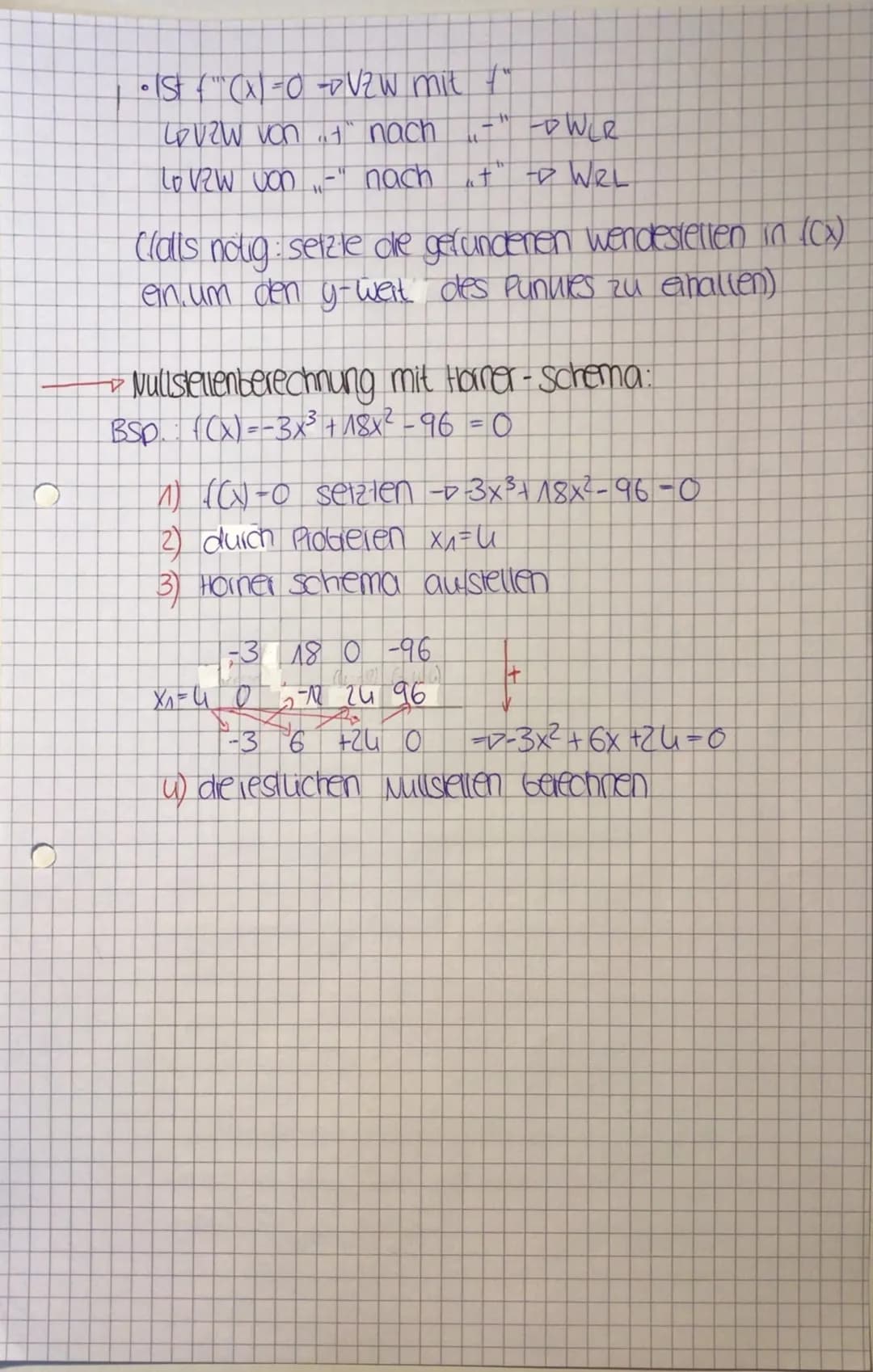 Contrationale Funktionen Andysis
Kurvendiskussion:
1) Definitionsbereich
ID = IR
(2) symmetie
• punktsymmeinsch (20m ursprung) - hur ungelad
