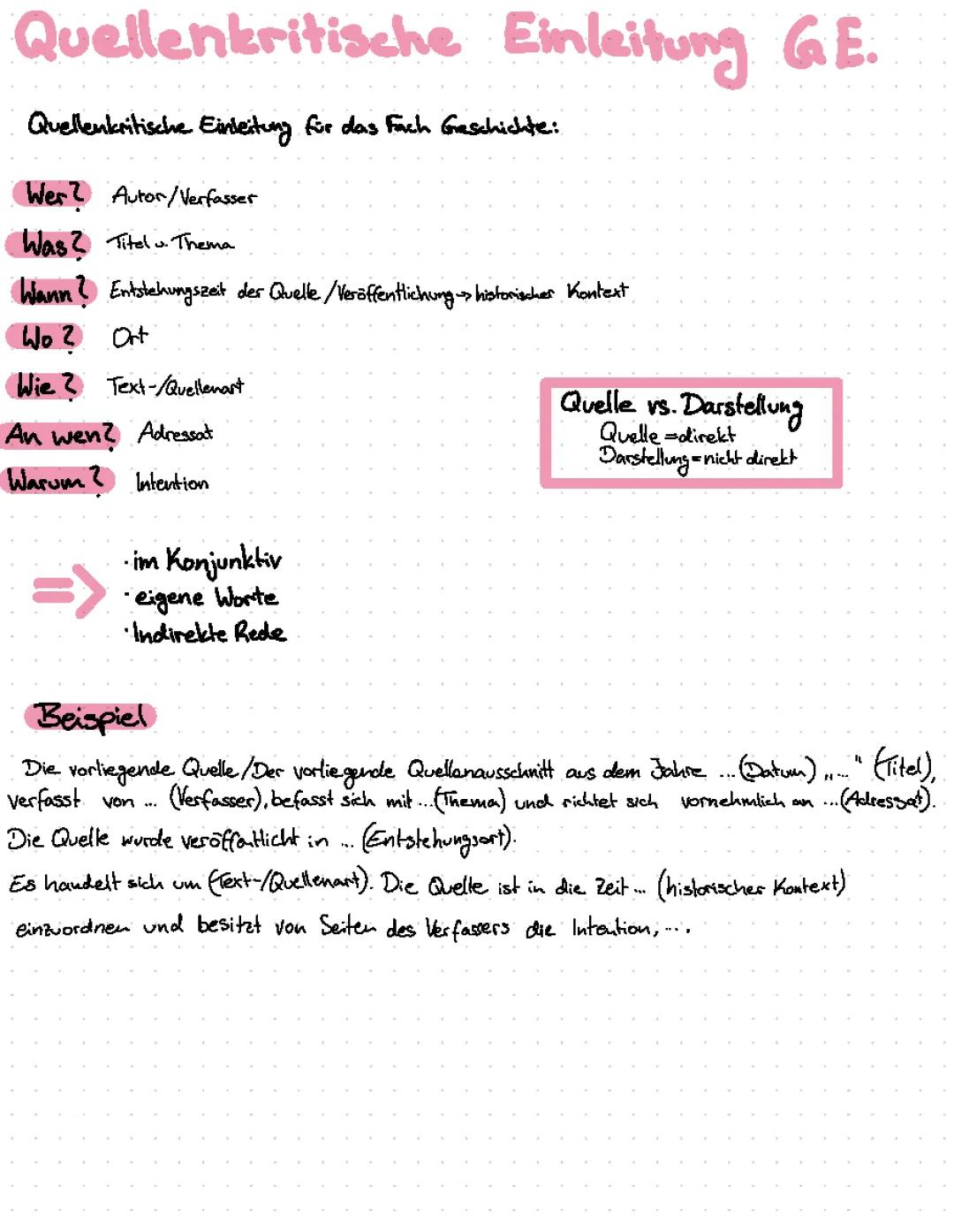  Quellen kritische Einleitung Geschichte 