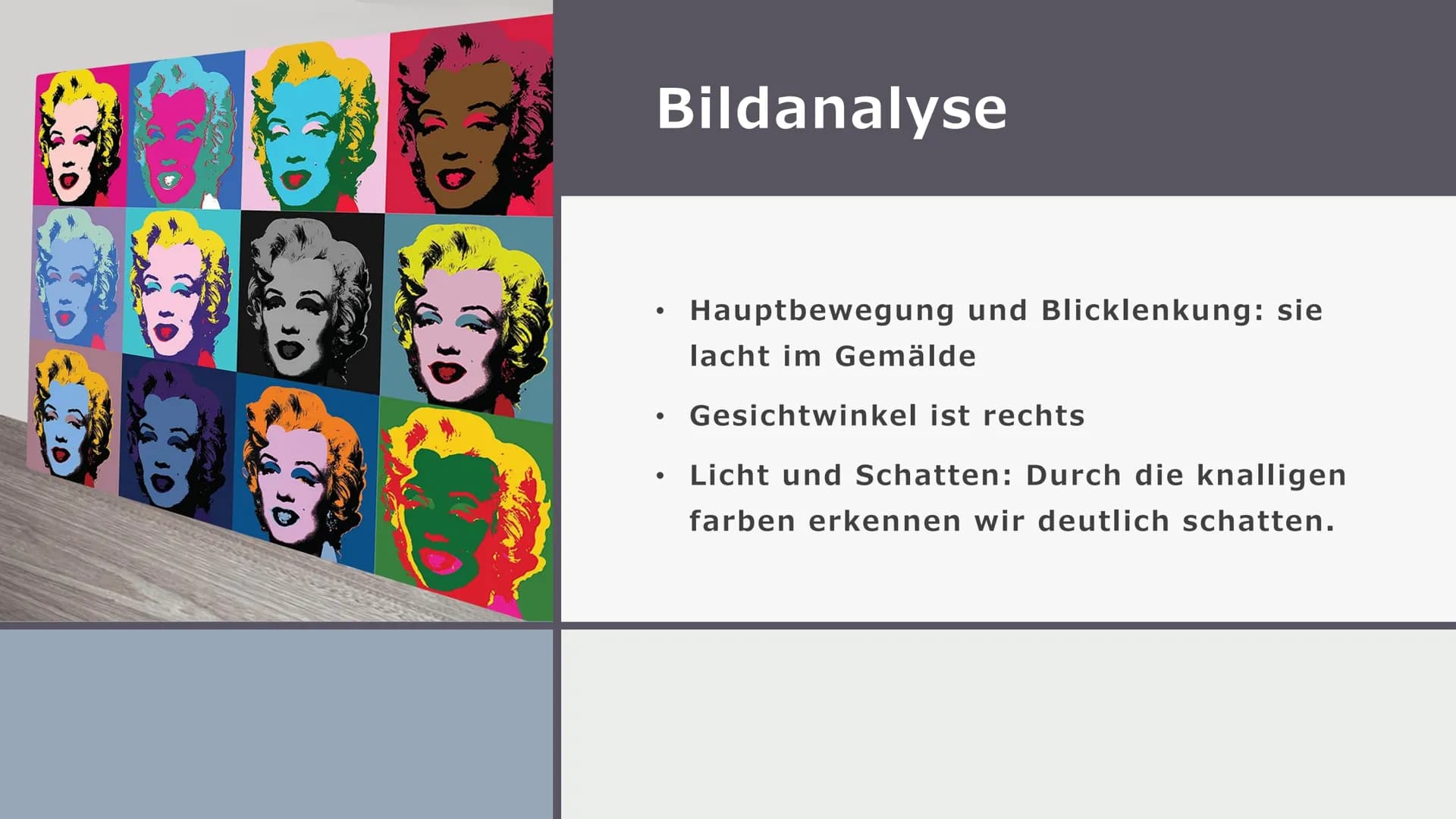 POP-ART Inhalt
●
●
●
●
●
Pop-Art in unsere
Generation
●
Andy Warhole
Bildanalyse
Einführung
Epoche Pop-Art
Epcohenmerkmale
• Deutungshypothe