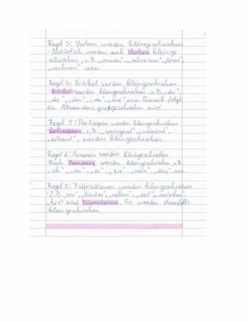 Zeichensetzung
Ich setze ein Romma:
• bei Aufzählung.
• vor dass
with bff
vor Relativsätzen
• wenn zwei Verben aufeinander treffen.
• zwisch