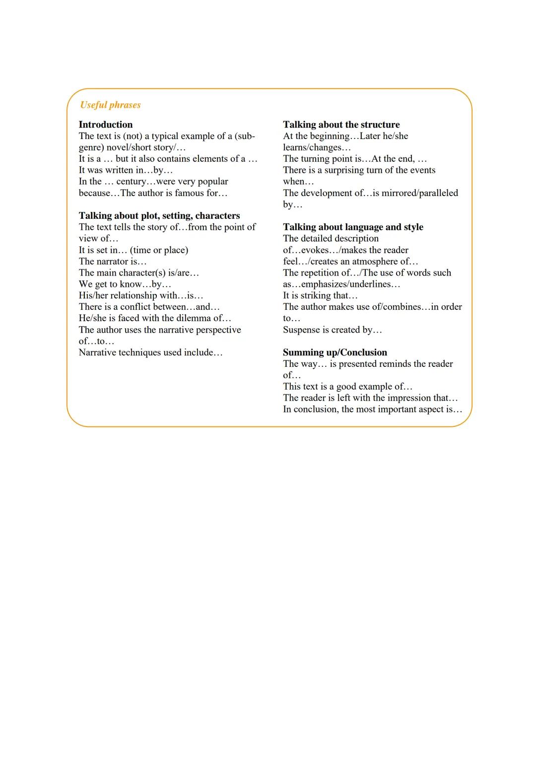 # Dealing with non-fictional texts

# Analysing non-fictional tats

## Step 1: Preparation

- Skim the text to identify the topic and the ma